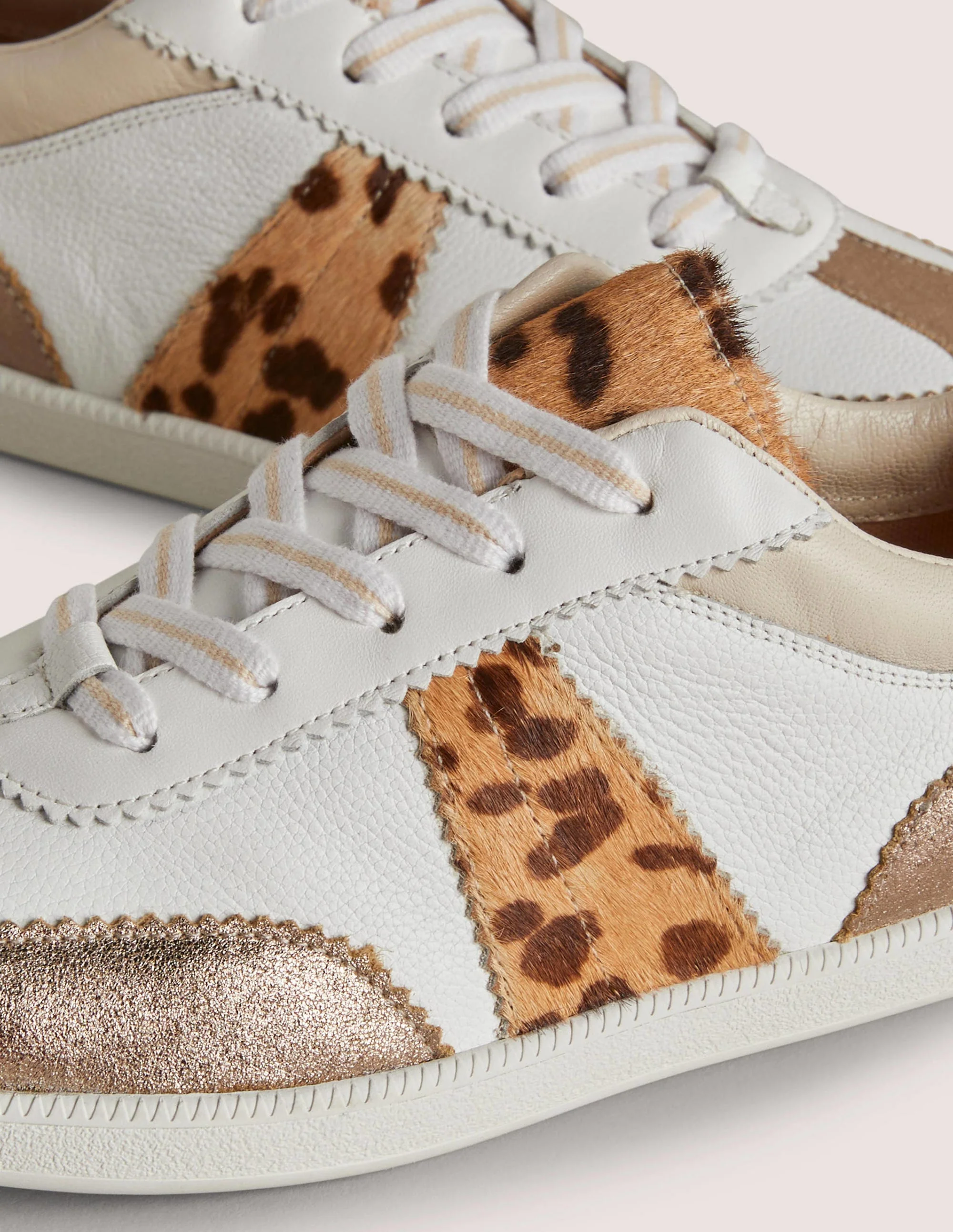 Erin Retro-Tennisschuhe-Gold-Metallic - Image 3