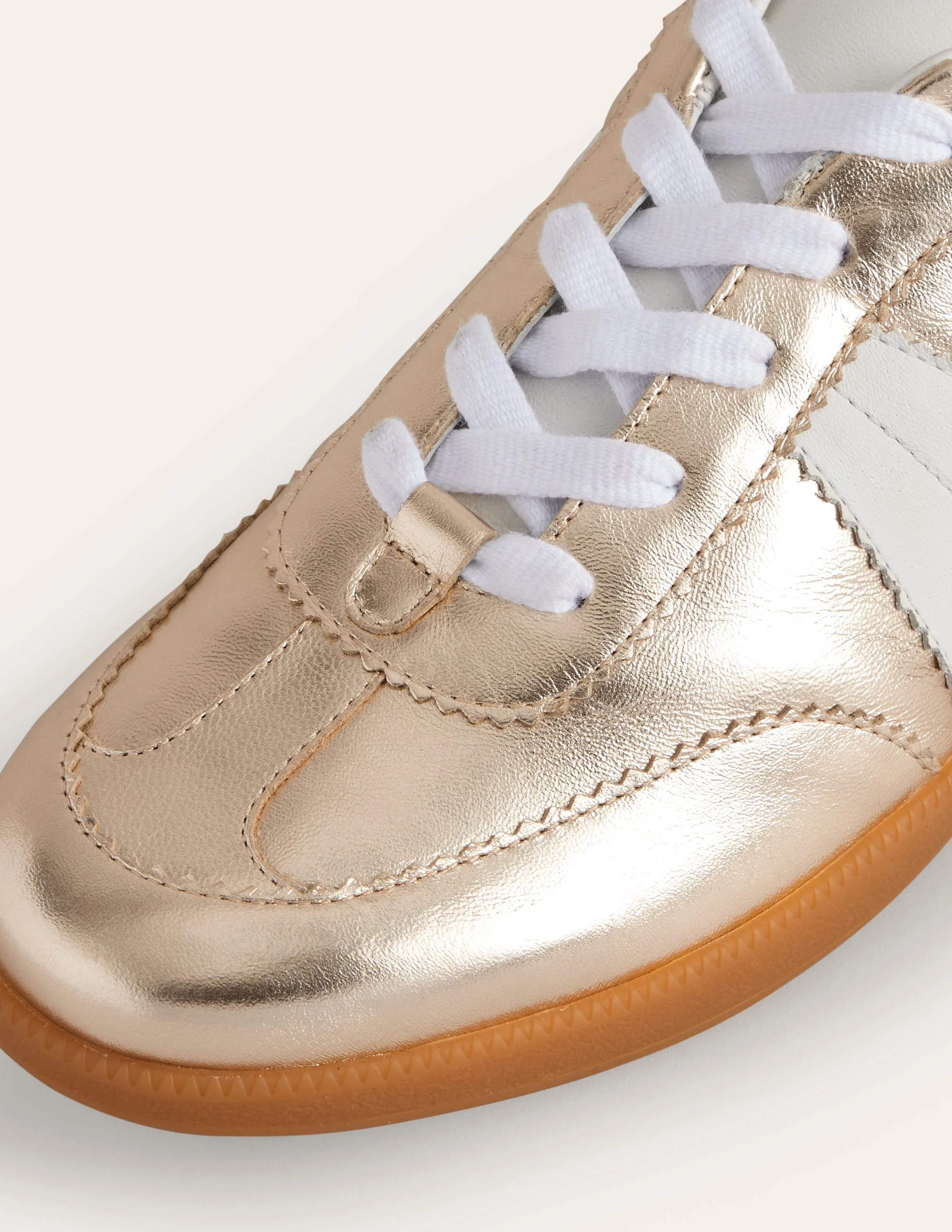 Erin Retro-Tennisschuhe-Gold Mix - Image 5
