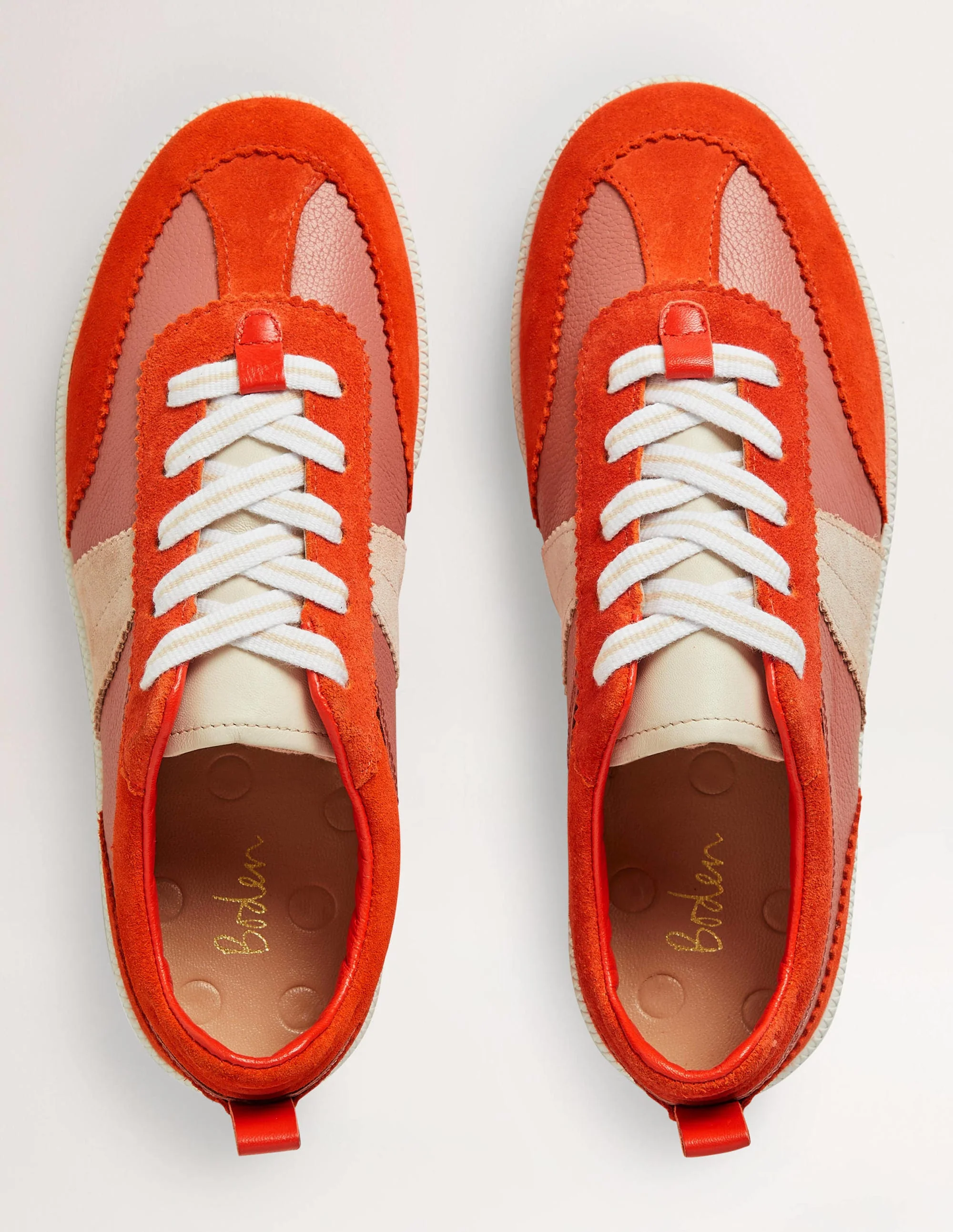 Erin Retro-Tennisschuhe-Staubrot/Raketenrot - Image 4