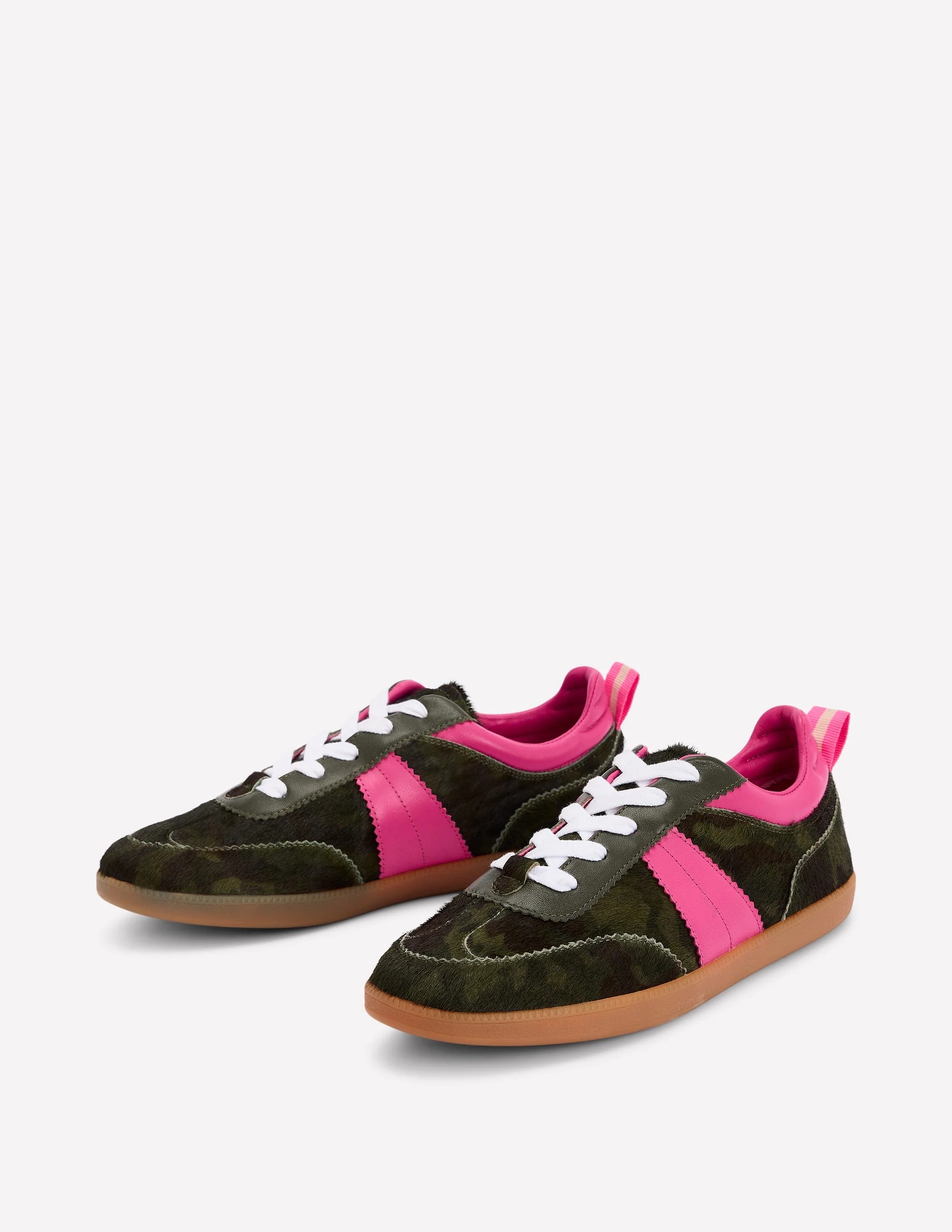 Erin Retro-Tennisschuhe-Tarnmuster/Rosa Pfingstrose - Image 3