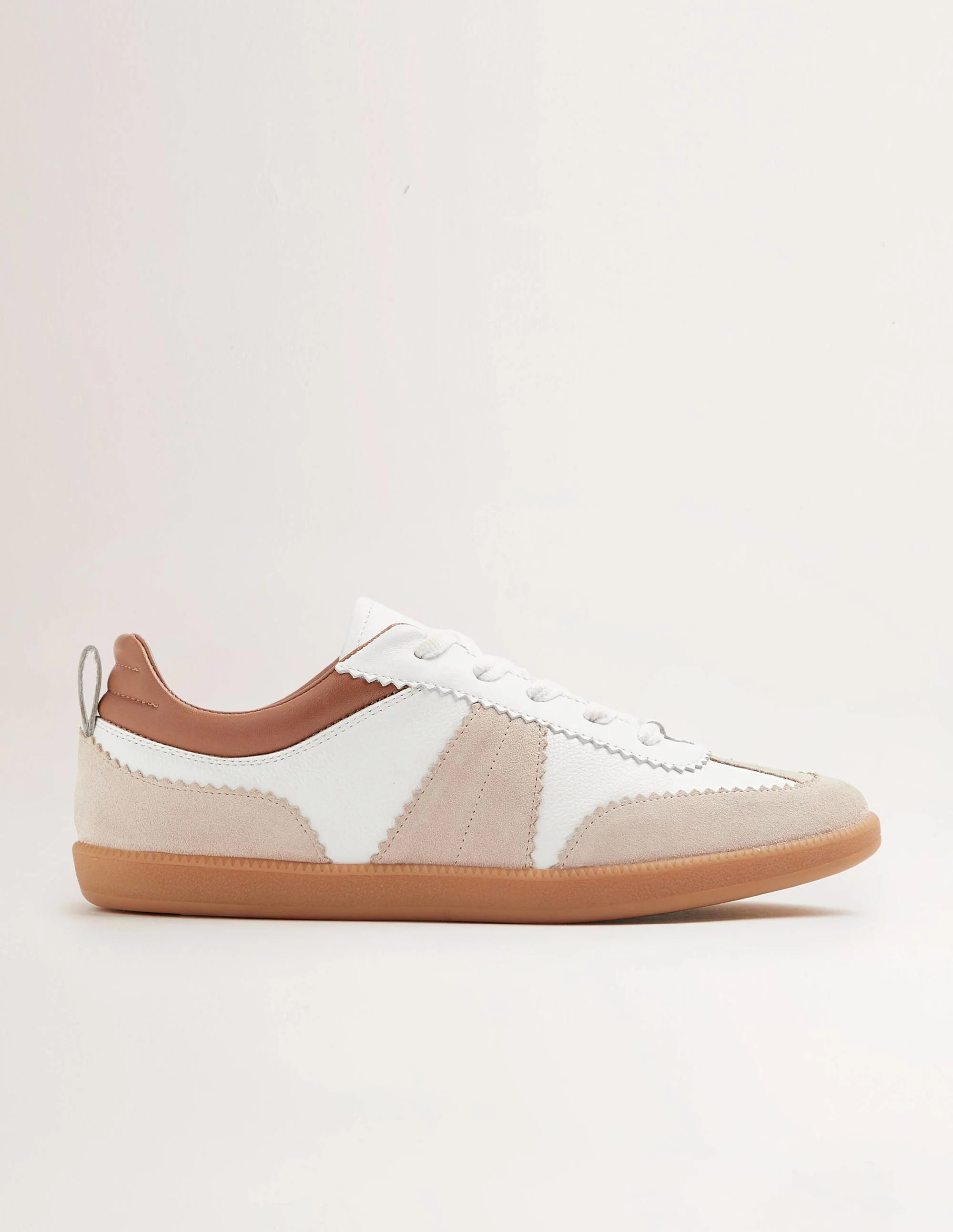 Erin Retro-Tennisschuhe-Weiß/Ecru - Image 5