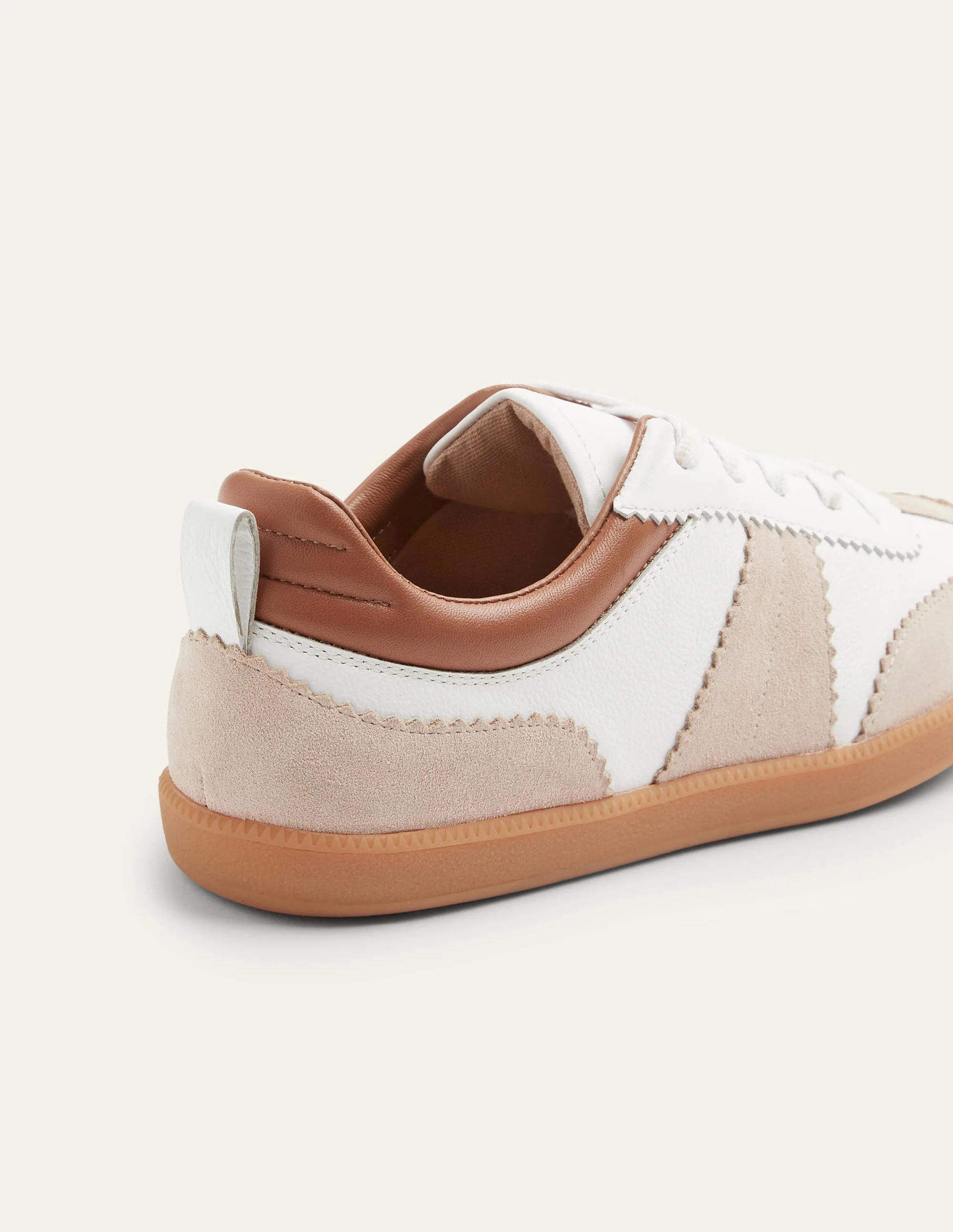 Erin Retro-Tennisschuhe-Weiß/Ecru - Image 6