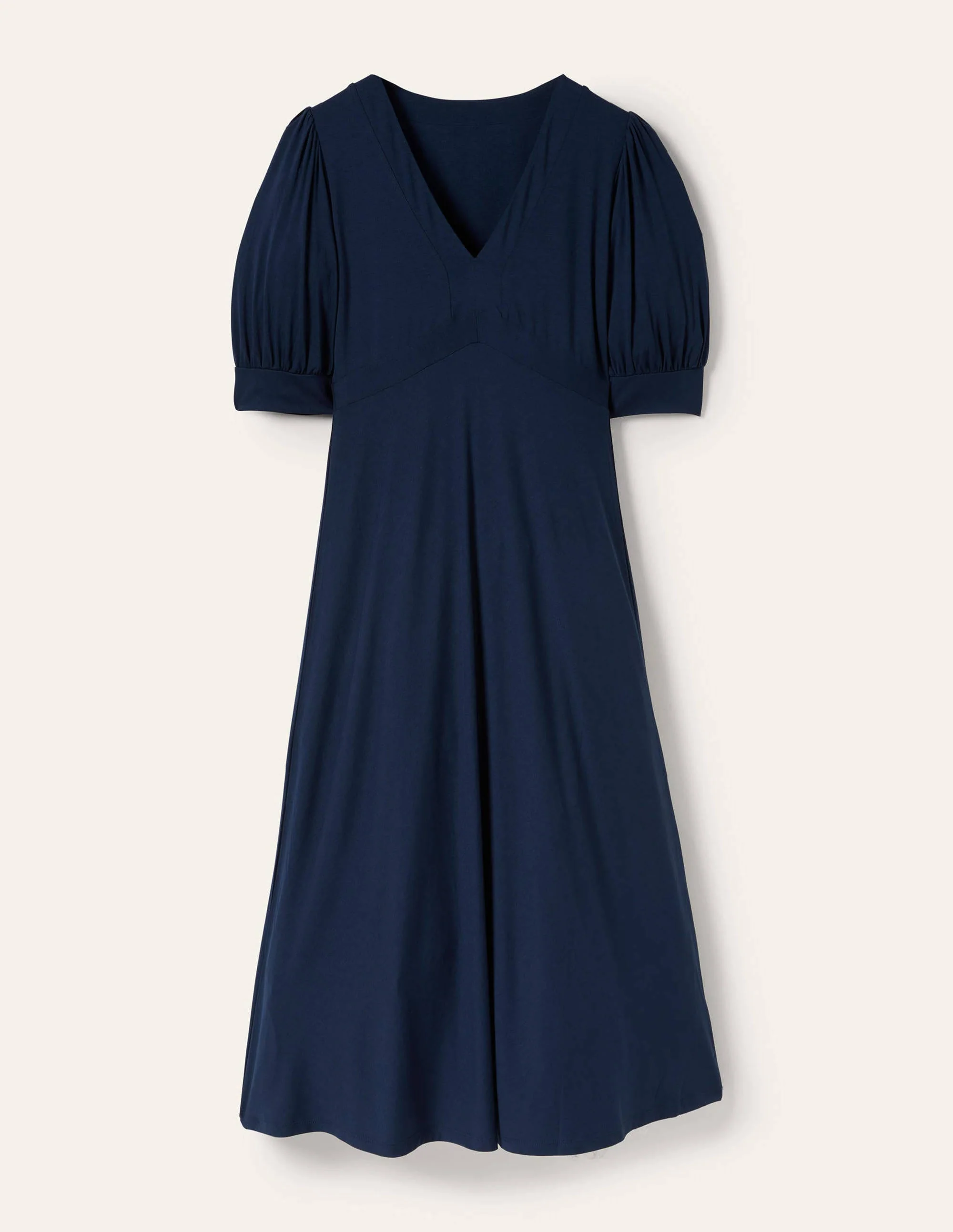 Eva Jersey-Midikleid-Marineblau - Image 7