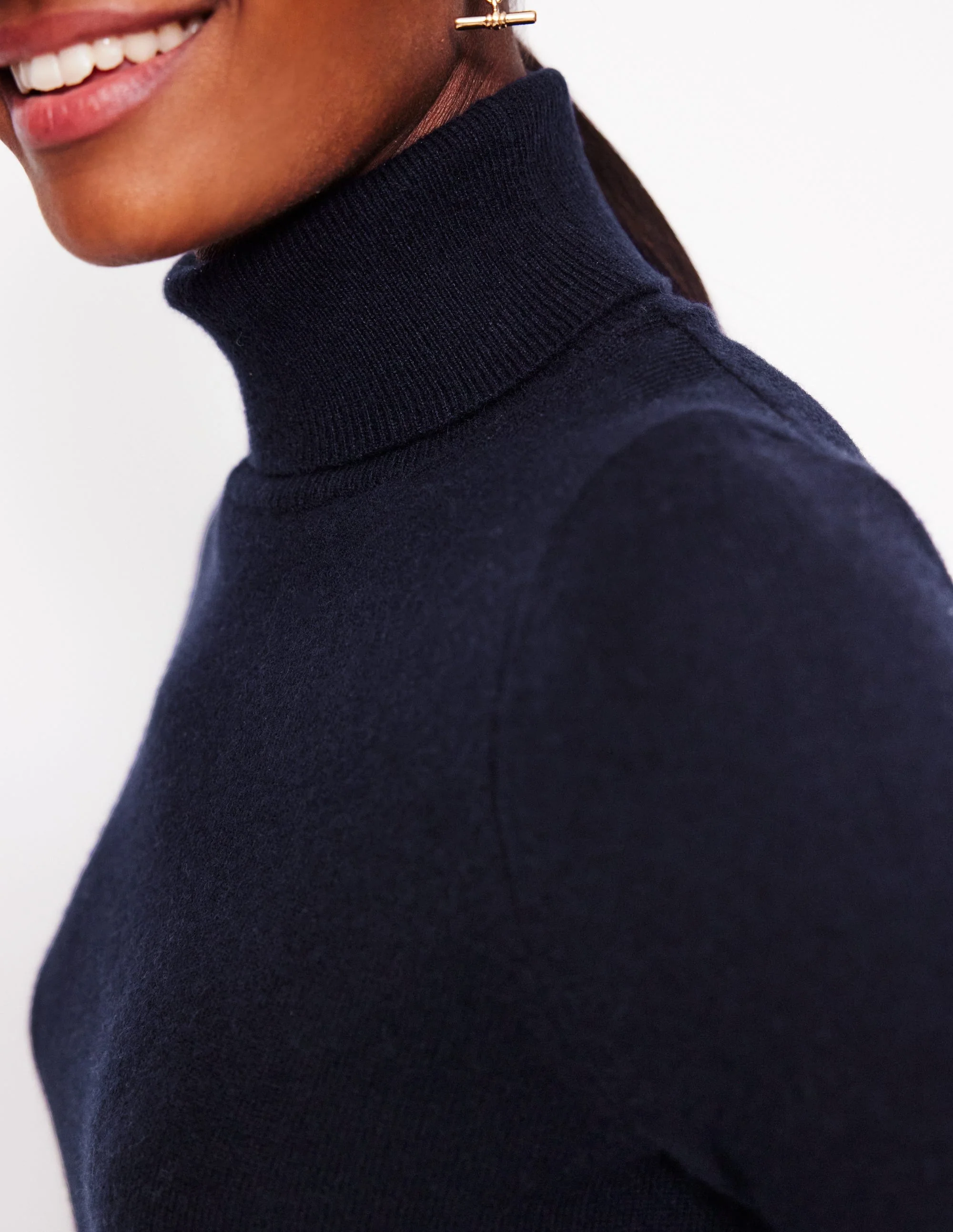 Eva Kaschmir-Rollkragenpullover-Blau - Image 2