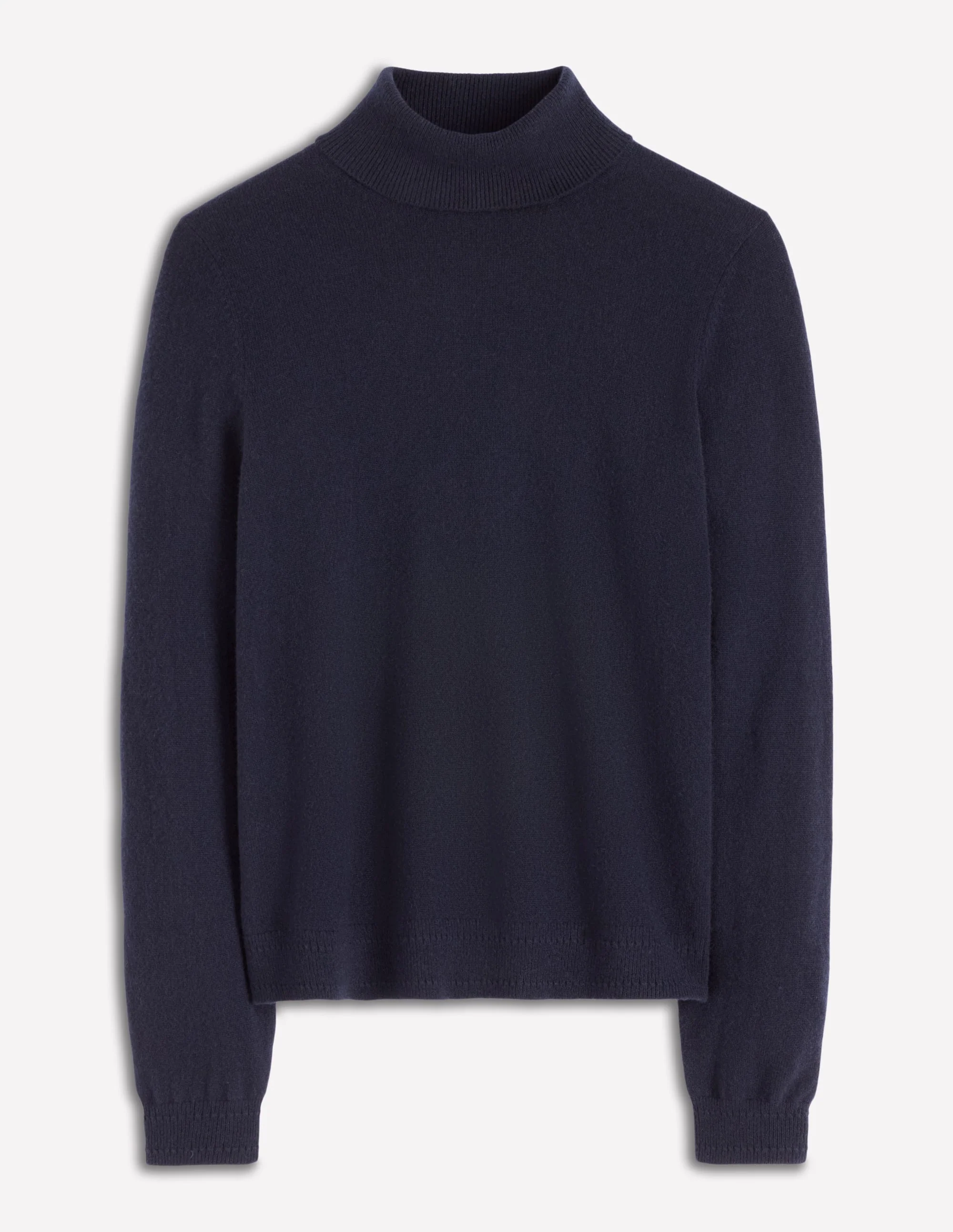 Eva Kaschmir-Rollkragenpullover-Marineblau - Image 7