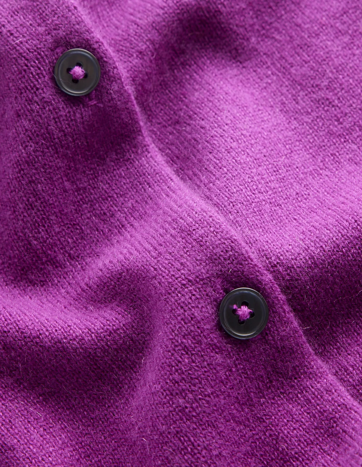Eva Kaschmir-Strickjacke mit Rundhalsausschnitt-Amethystviolett - Image 6