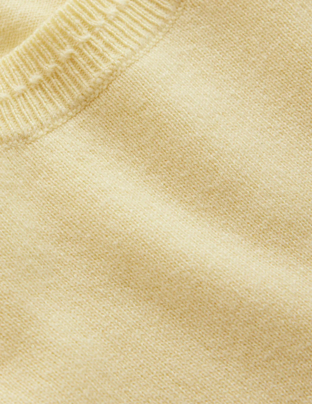 Eva Kaschmir-T-Shirt-Sandsteingelb - Image 7