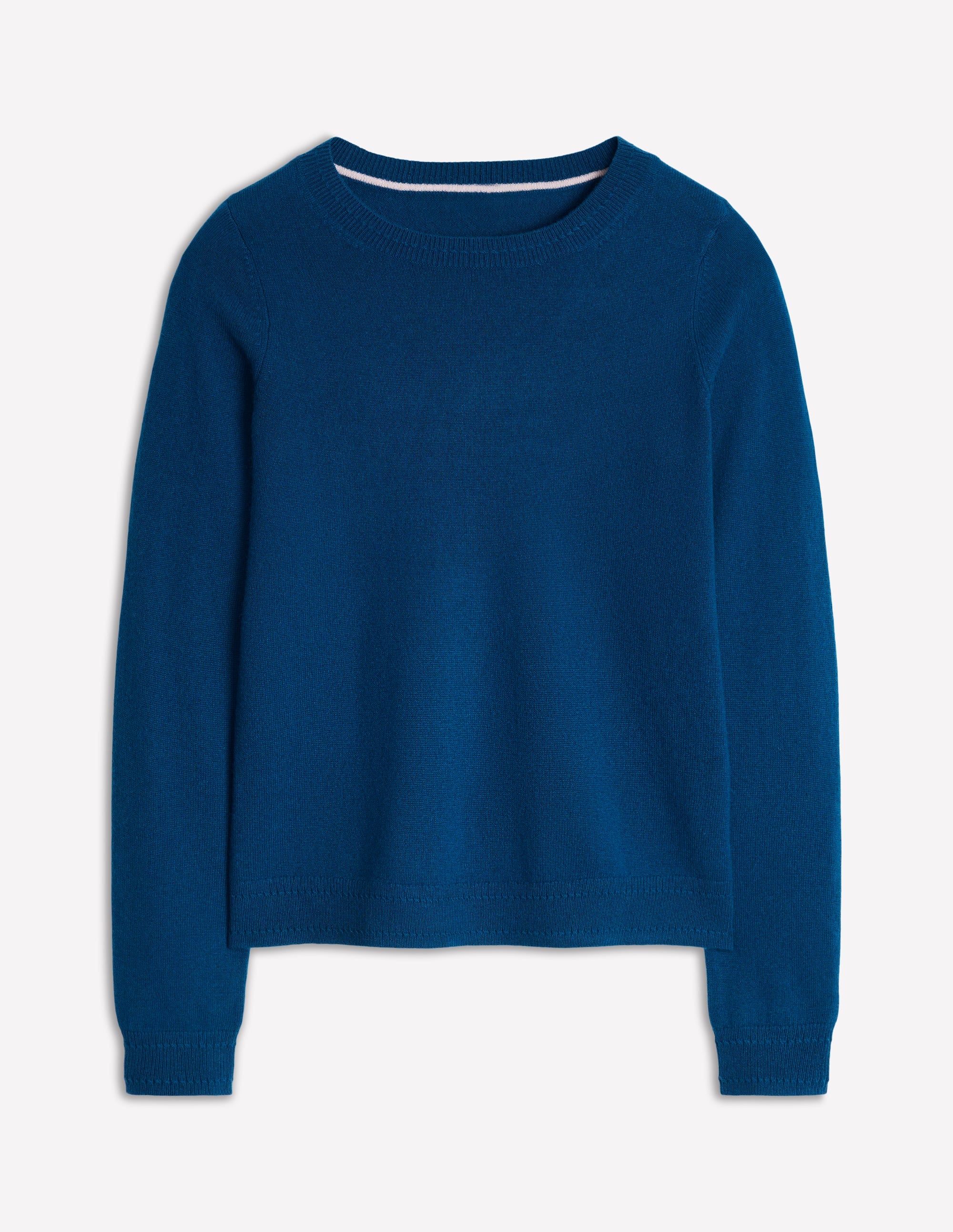 Eva Kaschmirpullover mit Rundhalsausschnitt-Astrogreen/Football - Image 5