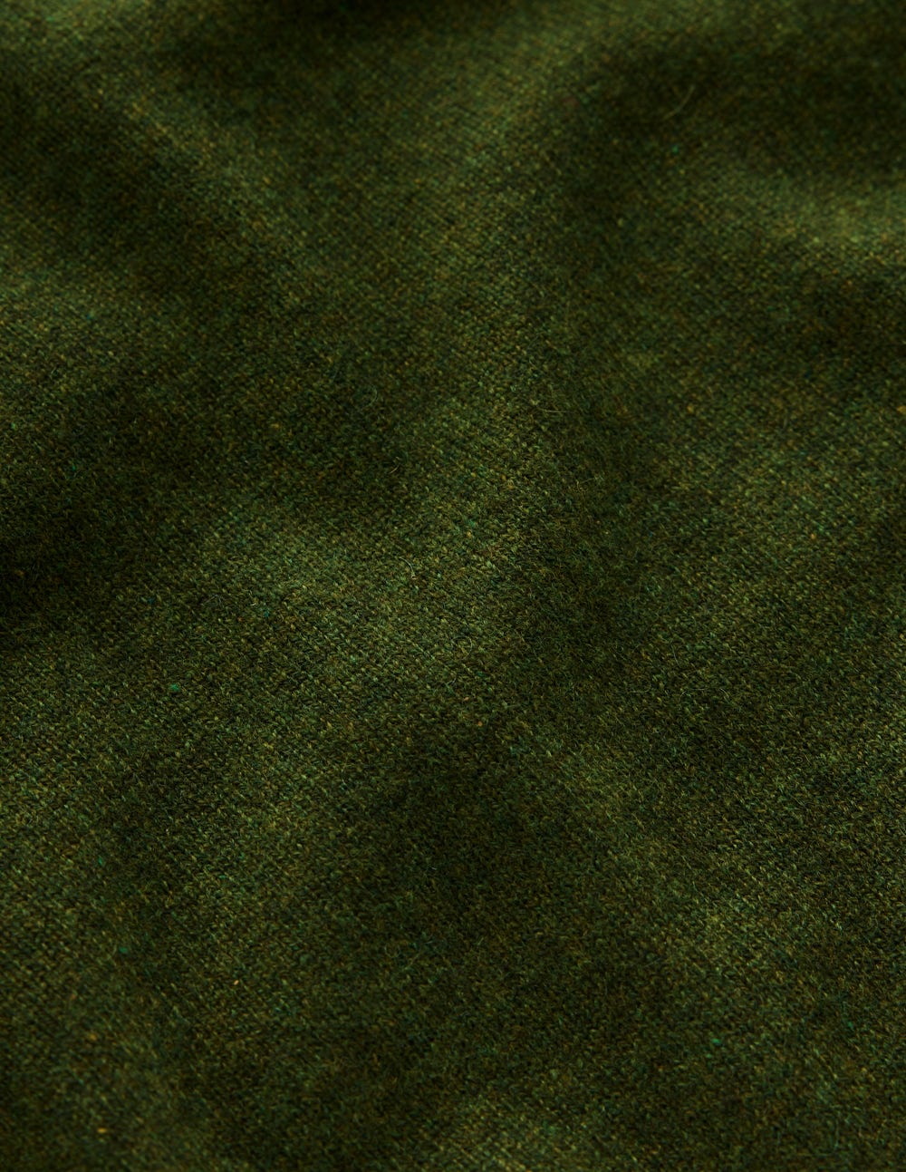 Eva Kaschmirpullover mit Rundhalsausschnitt-Blattgrün Meliert - Image 7