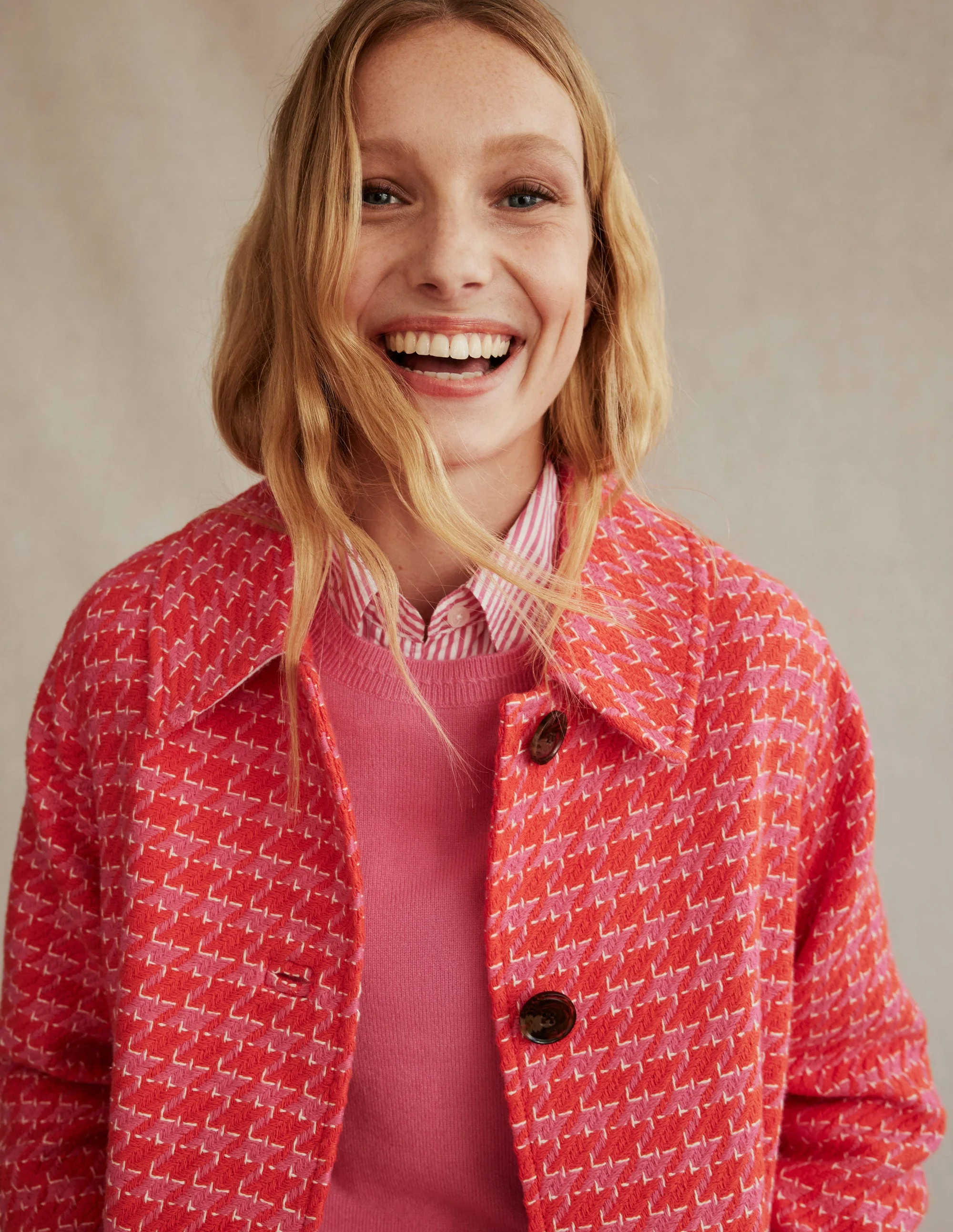 Eva Kaschmirpullover mit Rundhalsausschnitt-Festliches Rosa - Image 5
