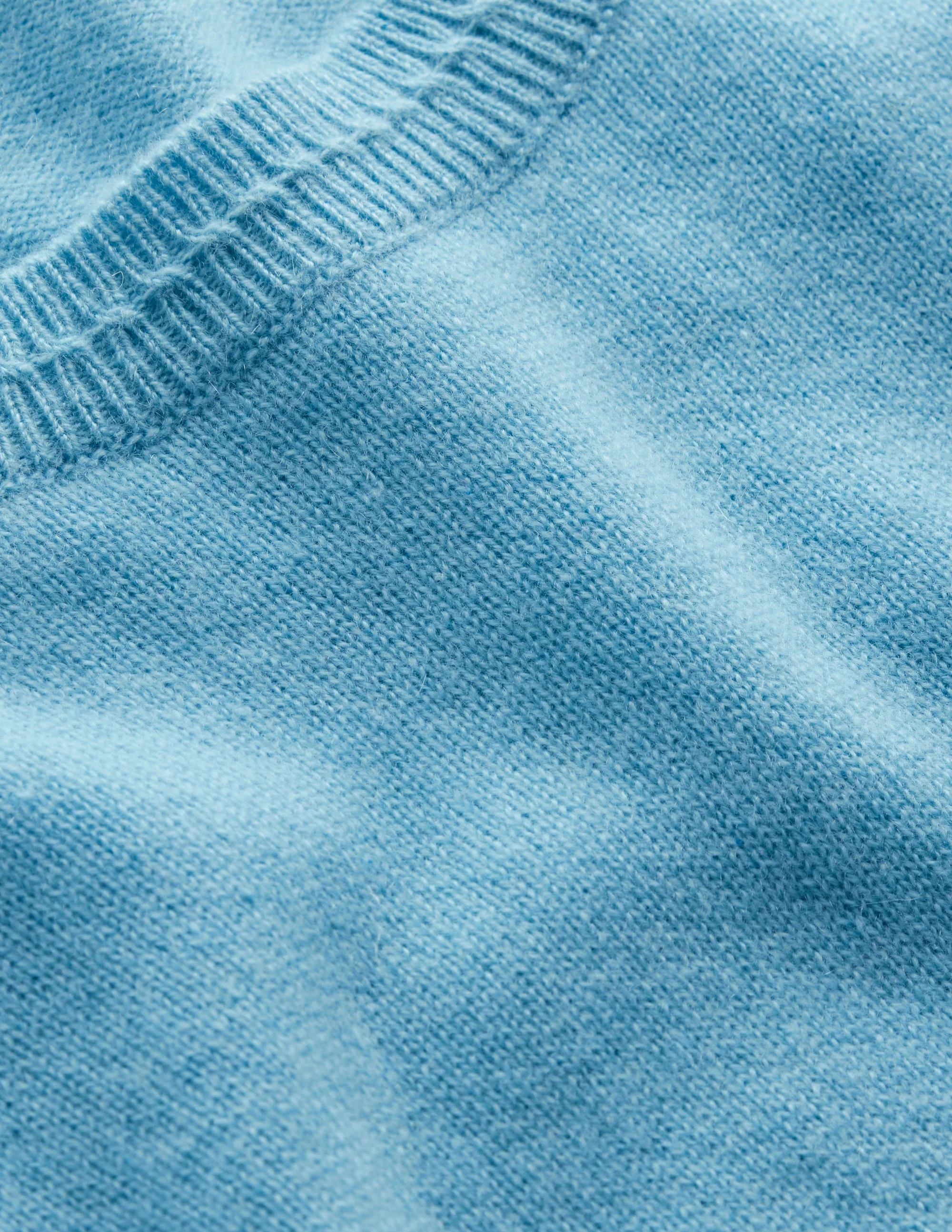 Eva Kaschmirpullover mit Rundhalsausschnitt-Hellblau - Image 6