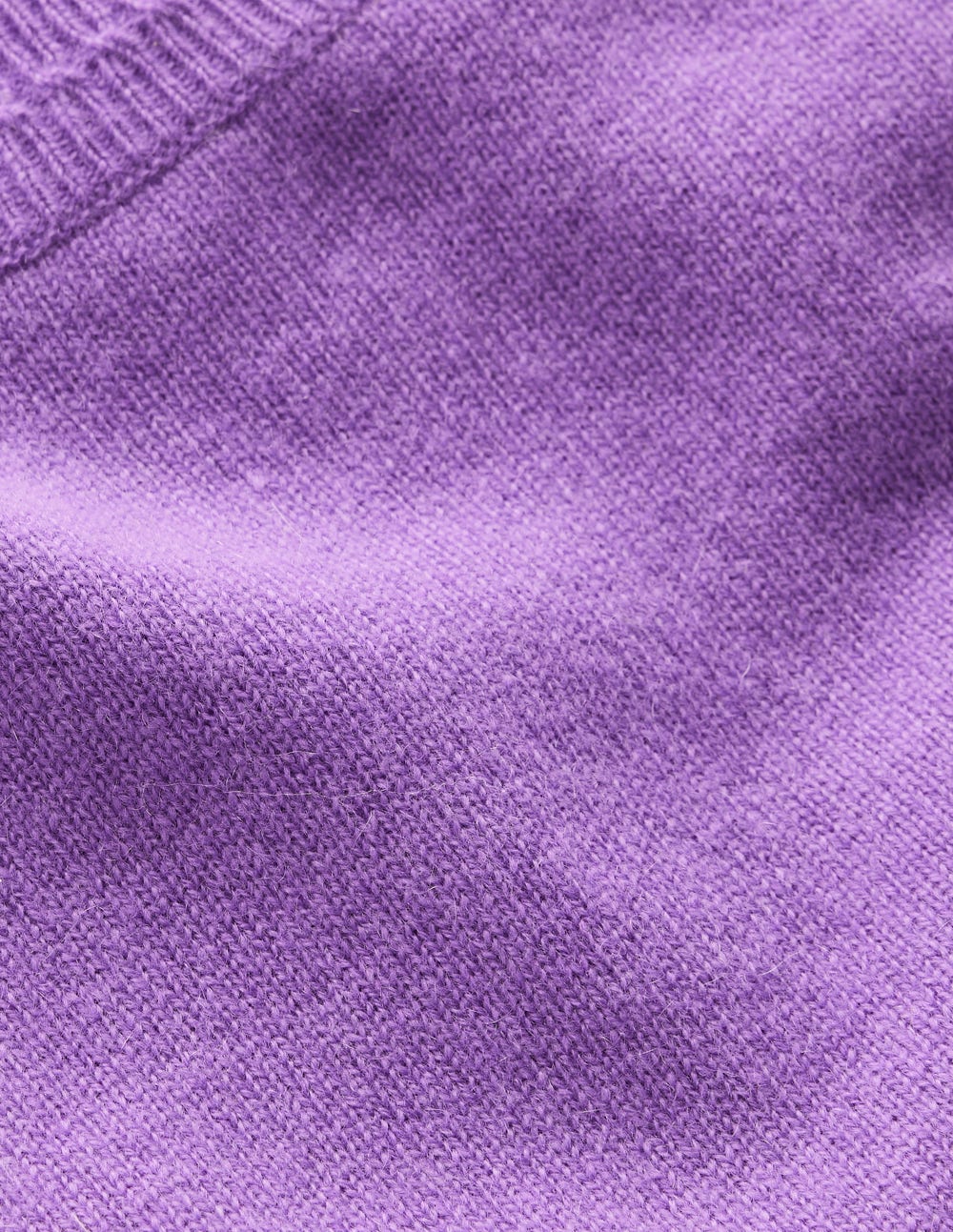 Eva Kaschmirpullover mit Rundhalsausschnitt-Lila Topas - Image 6