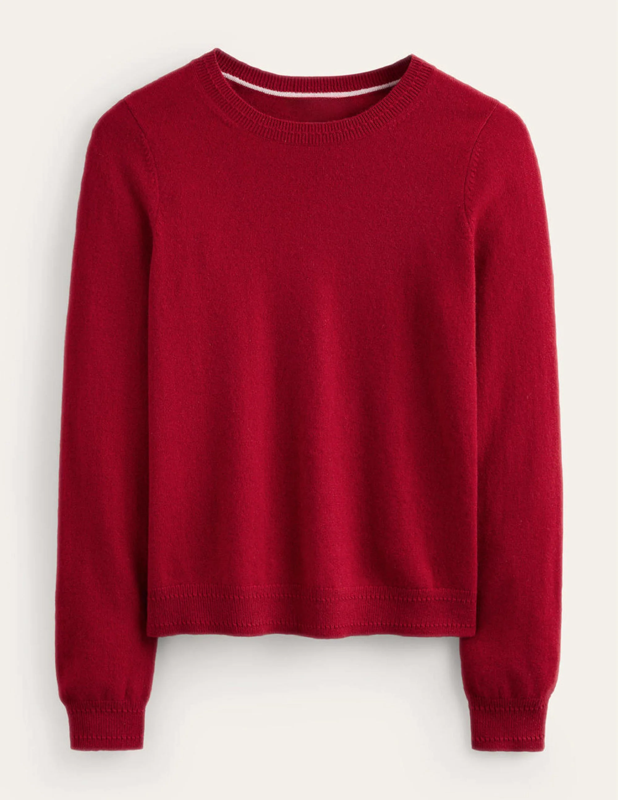 Eva Kaschmirpullover mit Rundhalsausschnitt-Salsa - Image 6