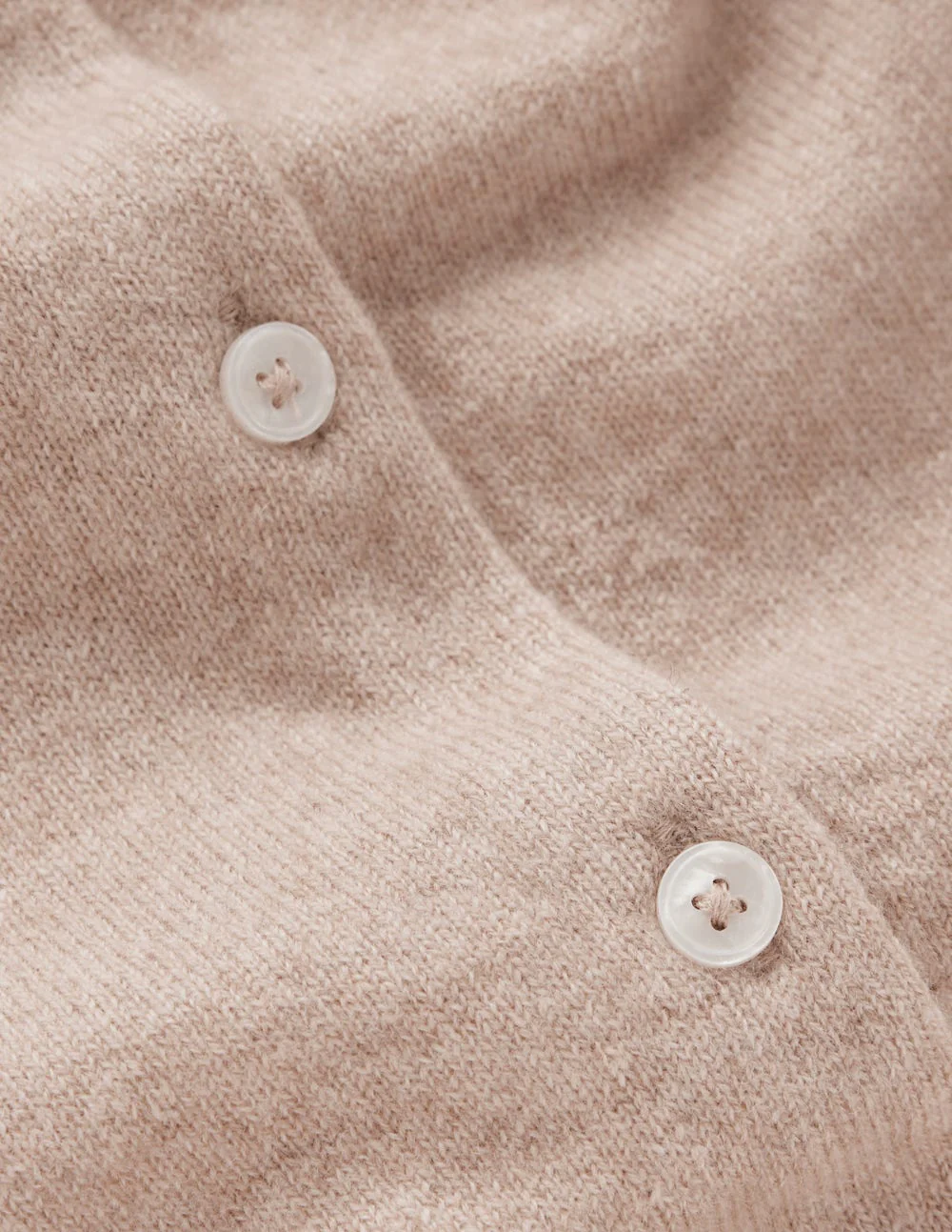 Eva Verkürzte Strickjacke aus Kaschmir-Graubraun Meliert - Image 6