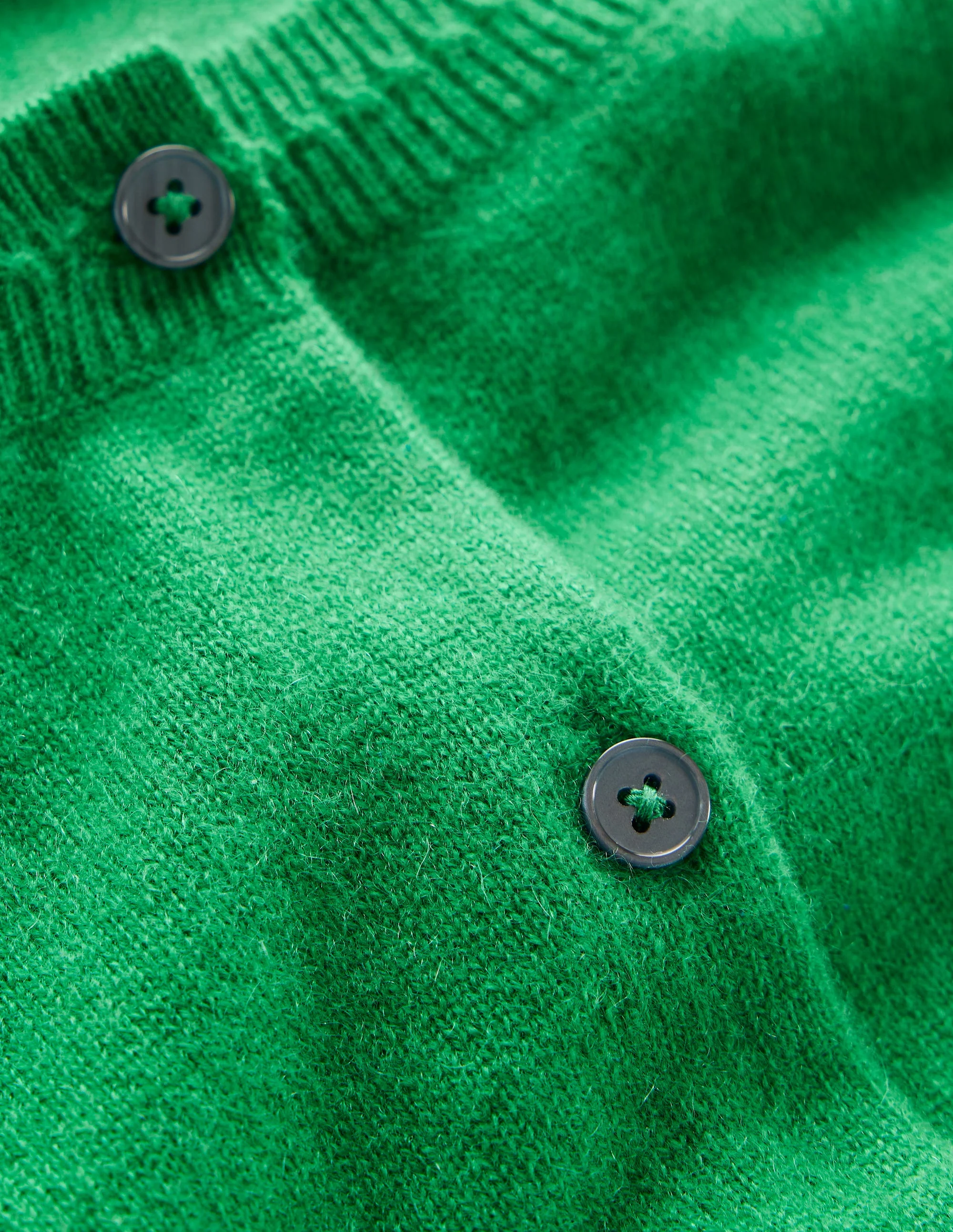 Eva Verkürzte Strickjacke aus Kaschmir-Grünes Tamburin - Image 6