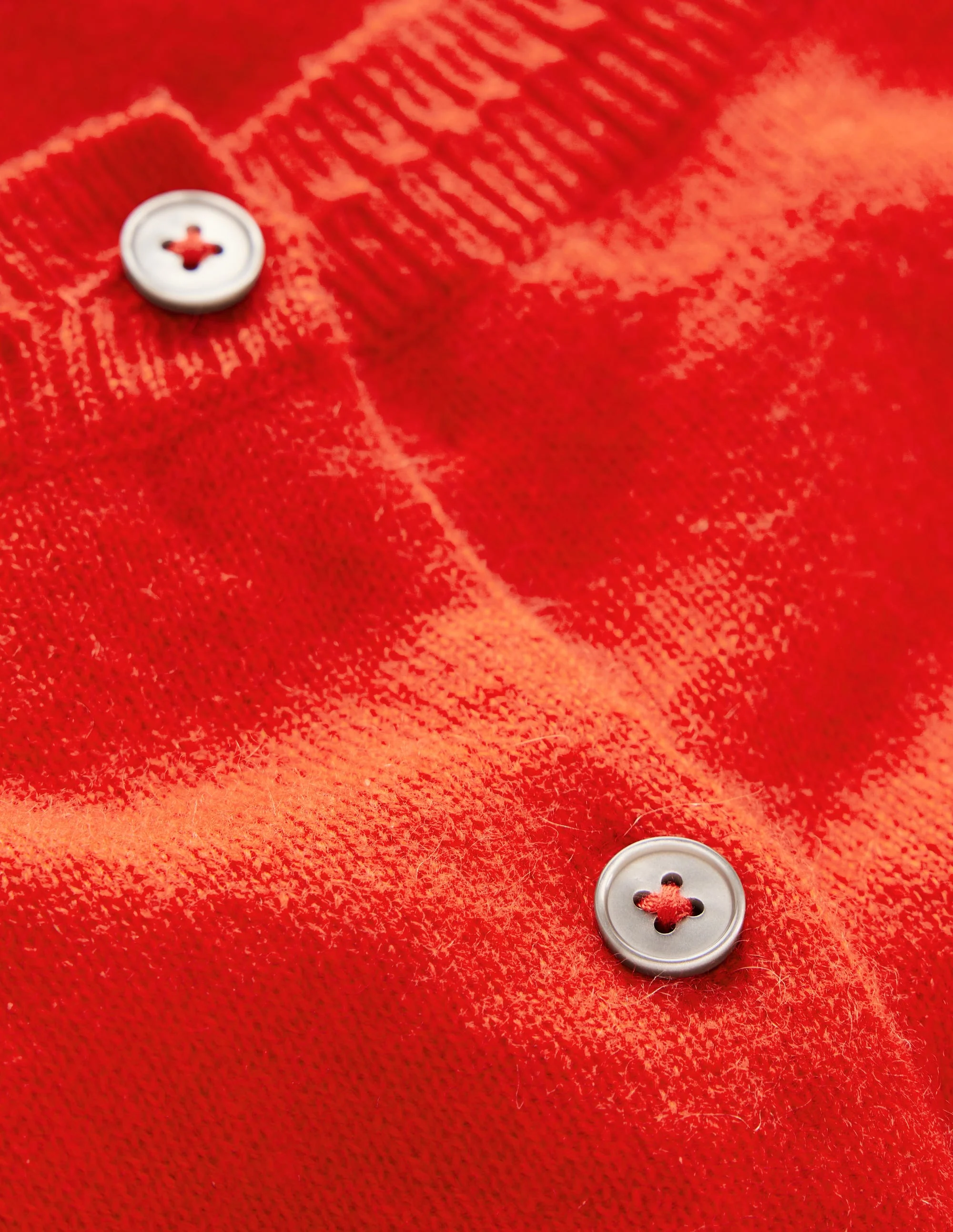 Eva Verkürzte Strickjacke aus Kaschmir-Mohnblumenrot - Image 6