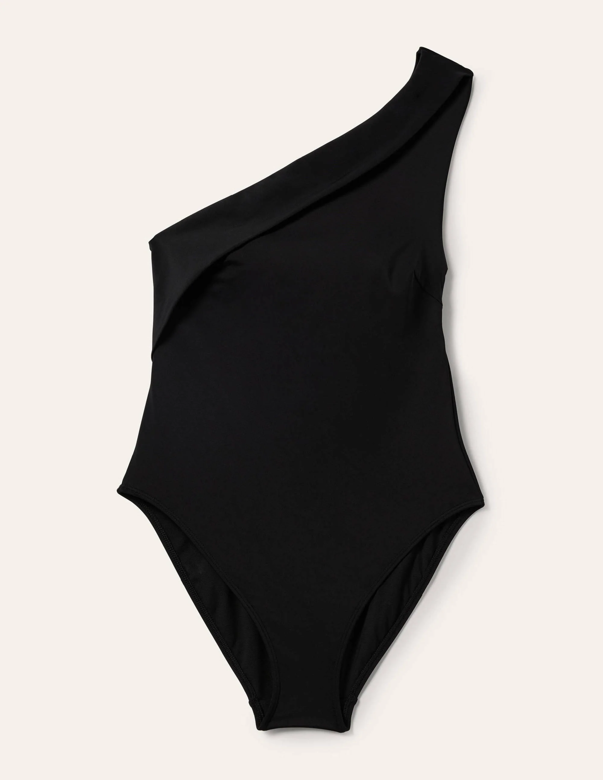 Evia Badeanzug mit einem Träger-Schwarz - Image 6