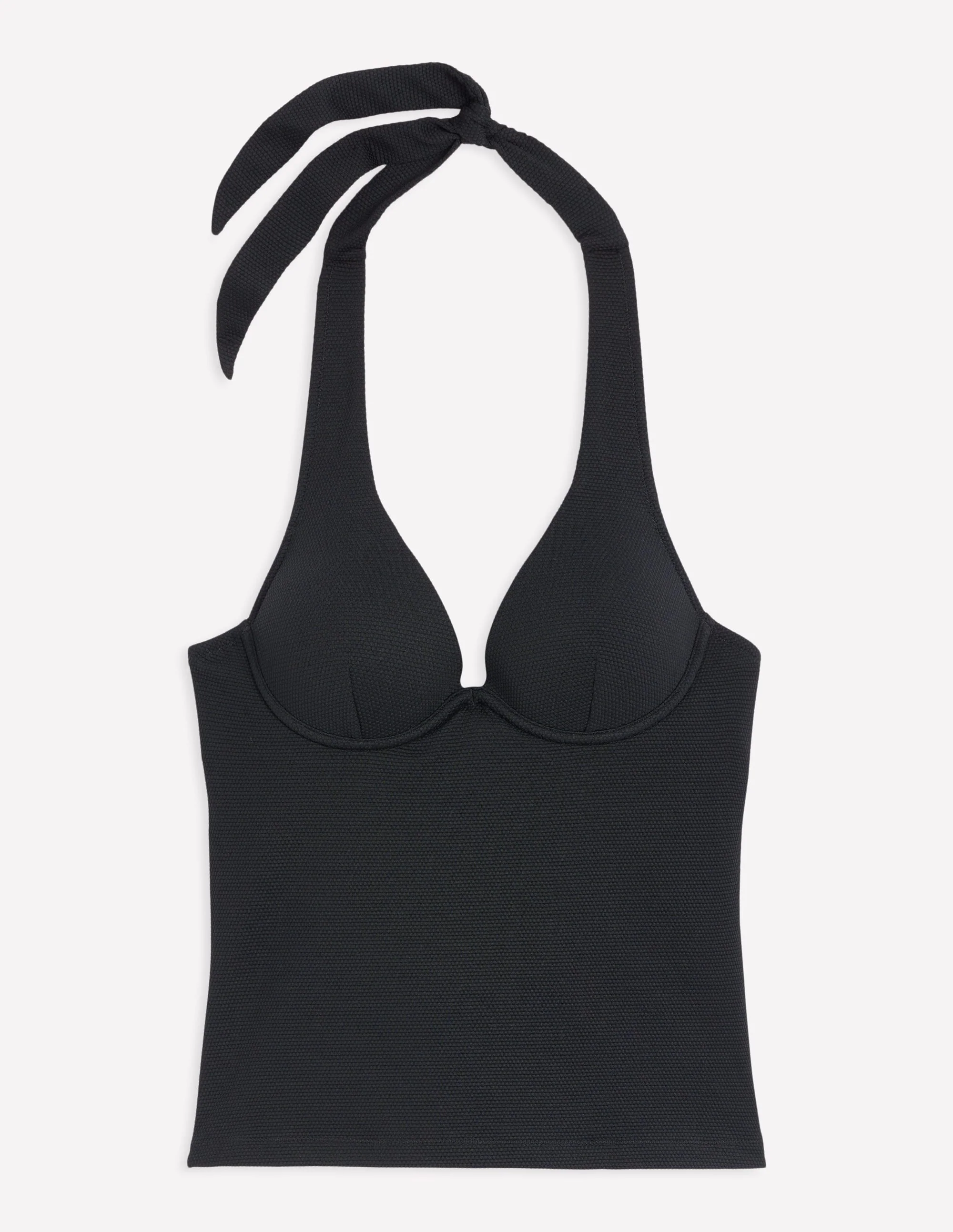 Figurformendes Tankini-Oberteil-Schwarz - Image 6