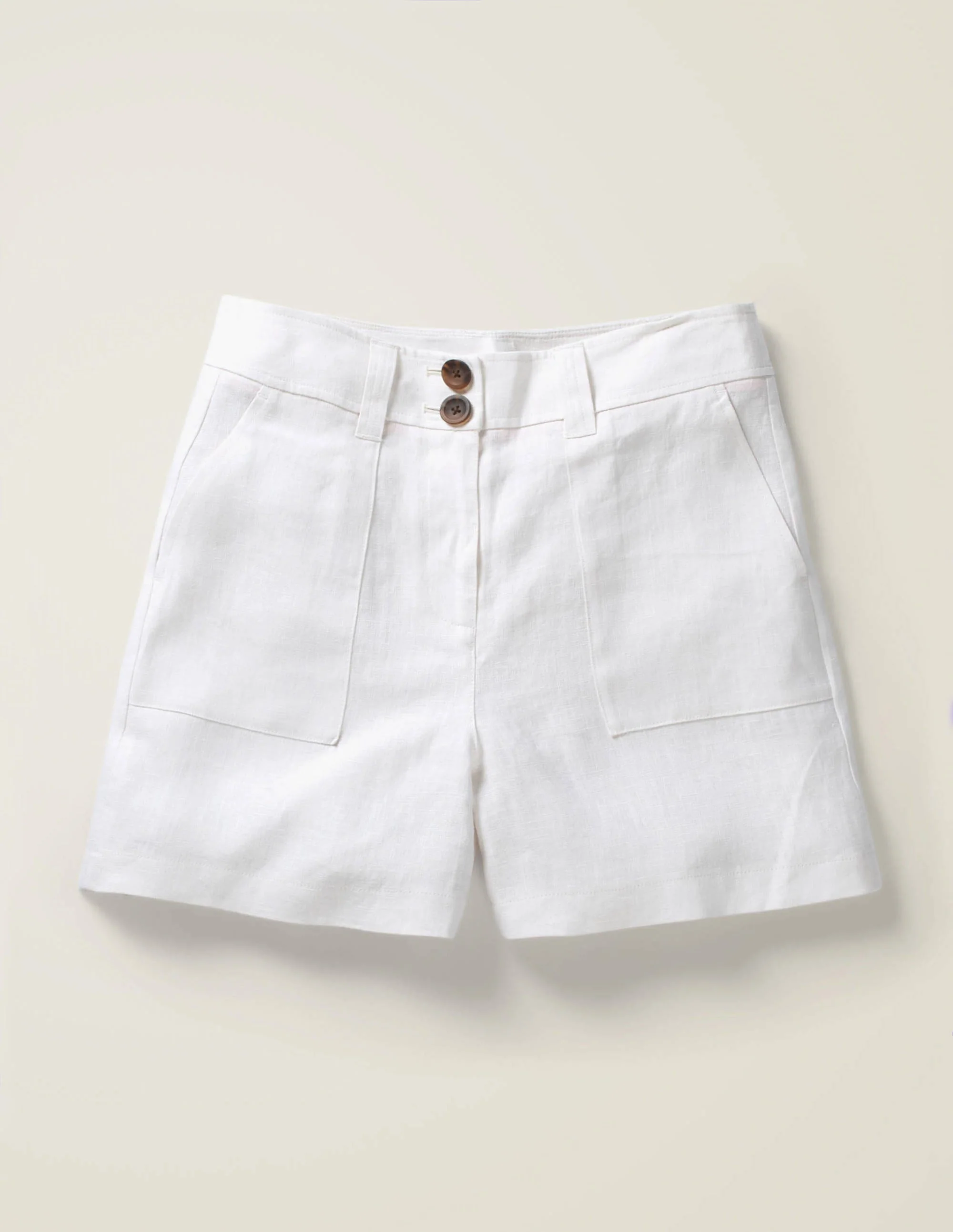 Filey Shorts mit Taschennaht-Weiß - Image 5