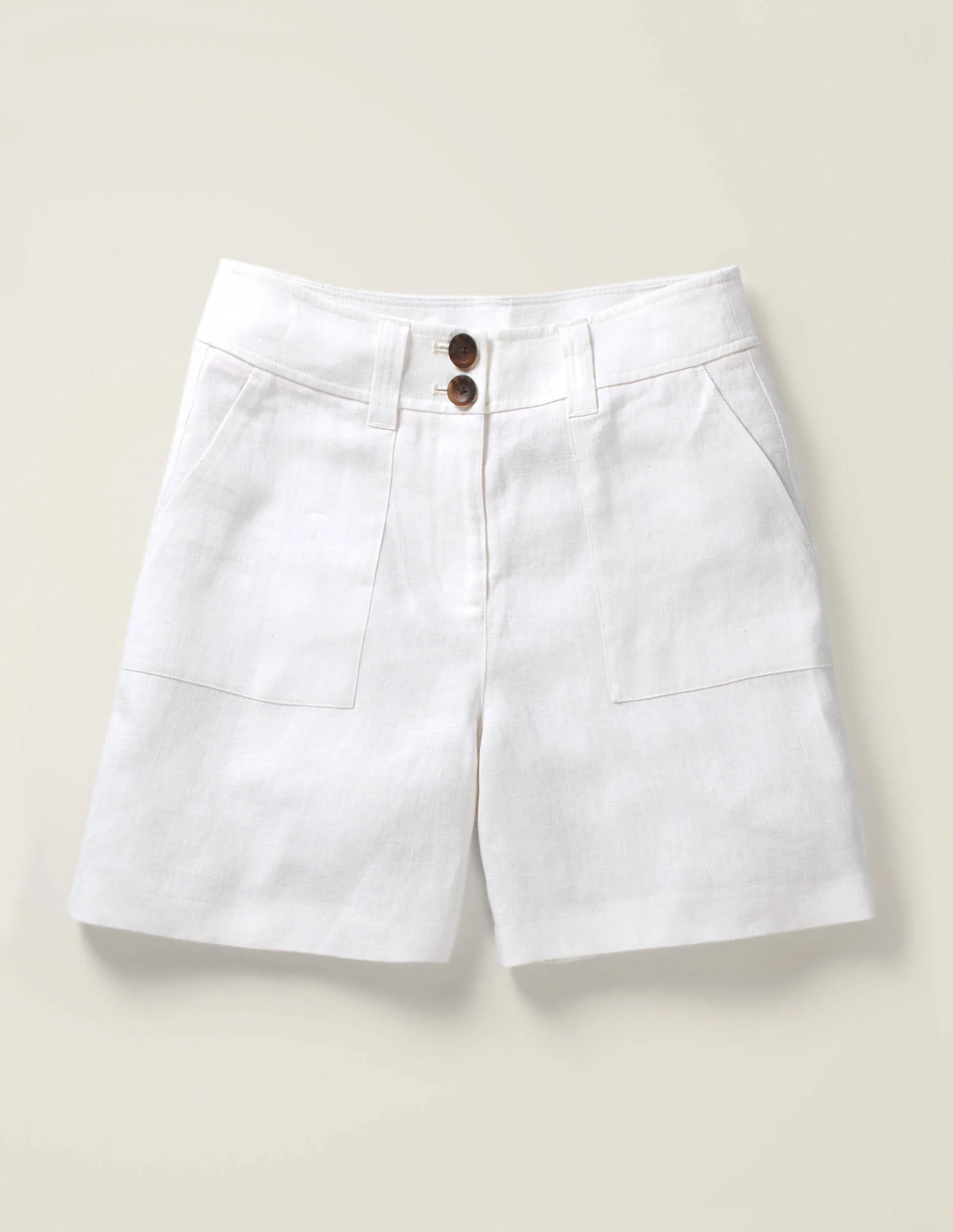 Filey Shorts mit Taschennaht-Weiß - Image 6