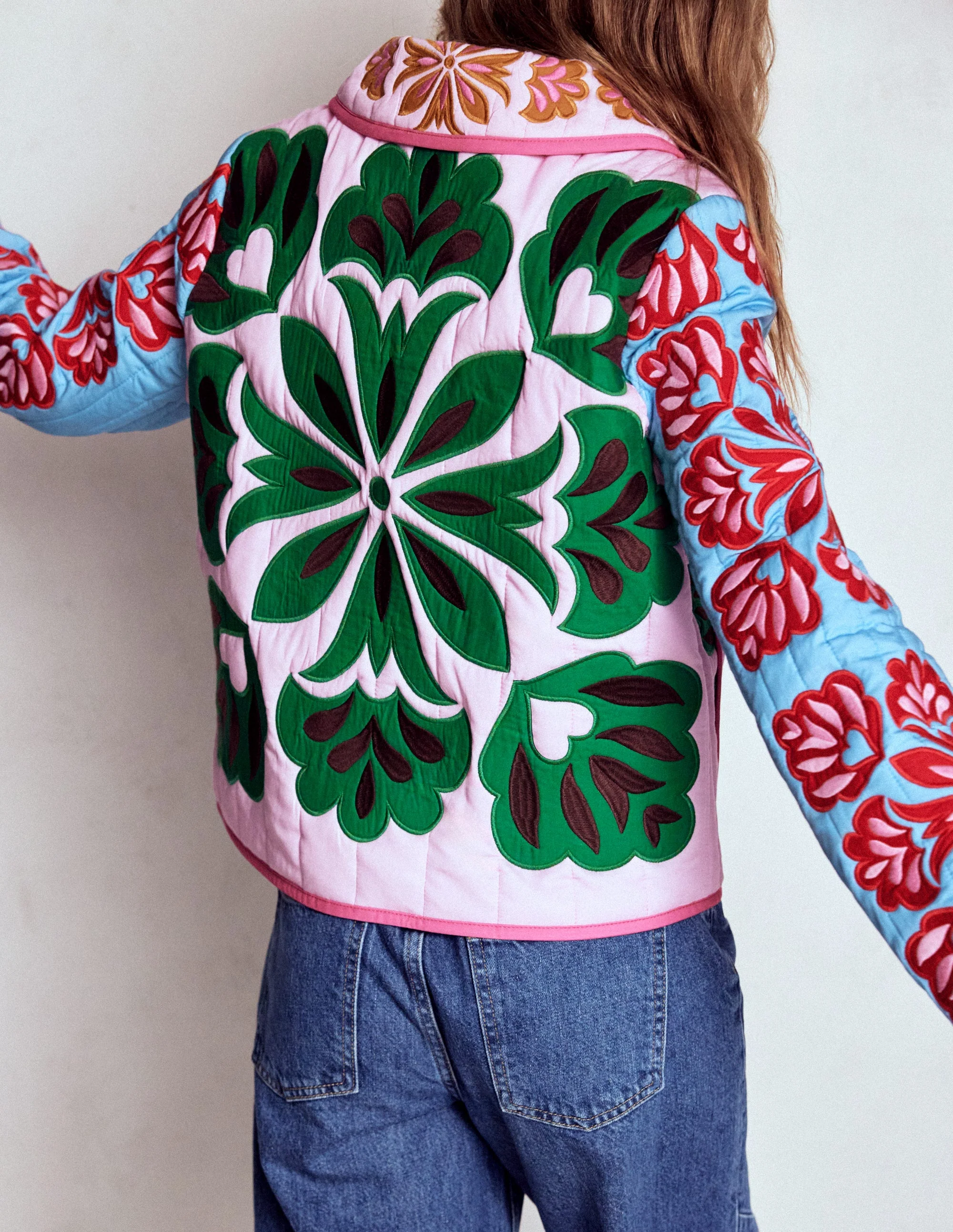 Fitzrovia Bestickte Jacke-Bunt Applikation - Image 3