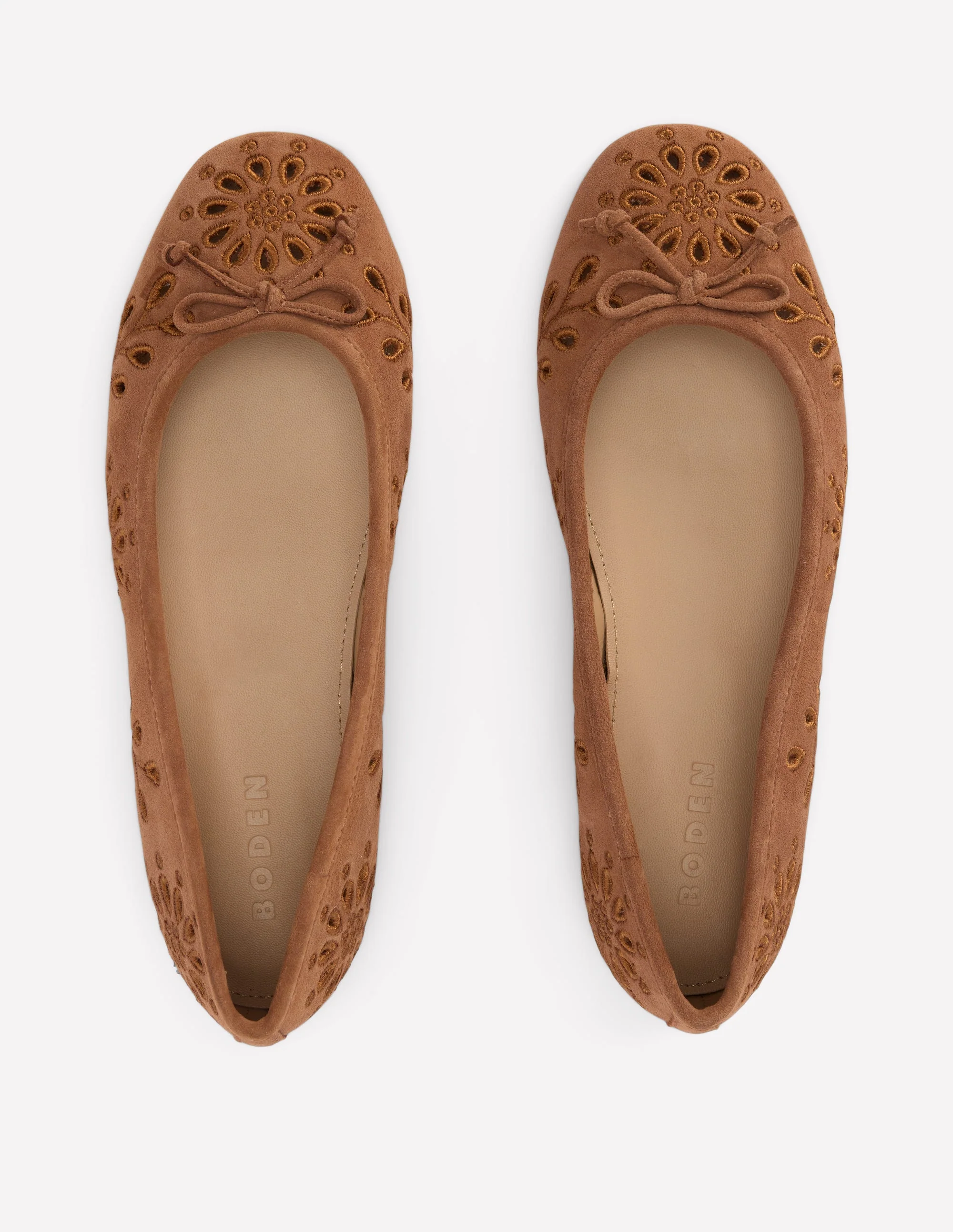 Flache Ballerinas mit Cut-out-Ingwer - Image 5