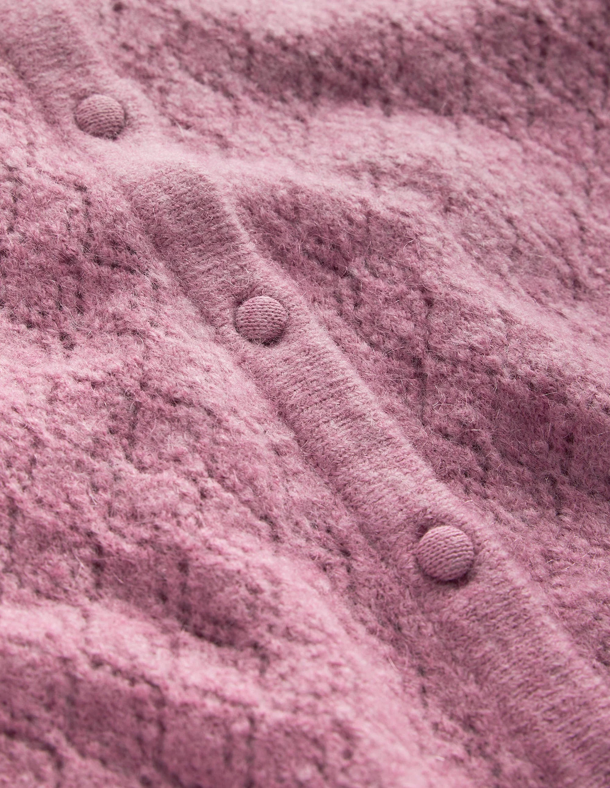Flauschige Pointelle-Strickjacke-Erdbeer-Sorbet - Image 12