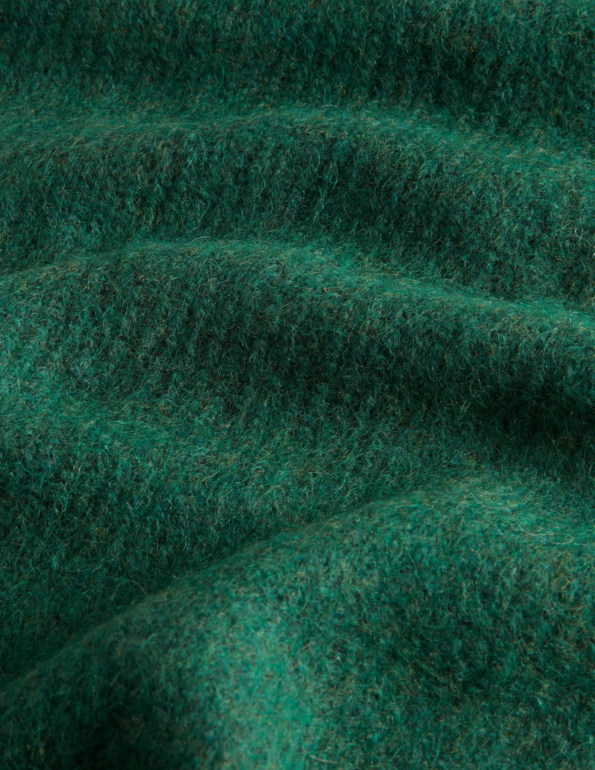 Flauschiger Schal-Jägergrün - Image 2