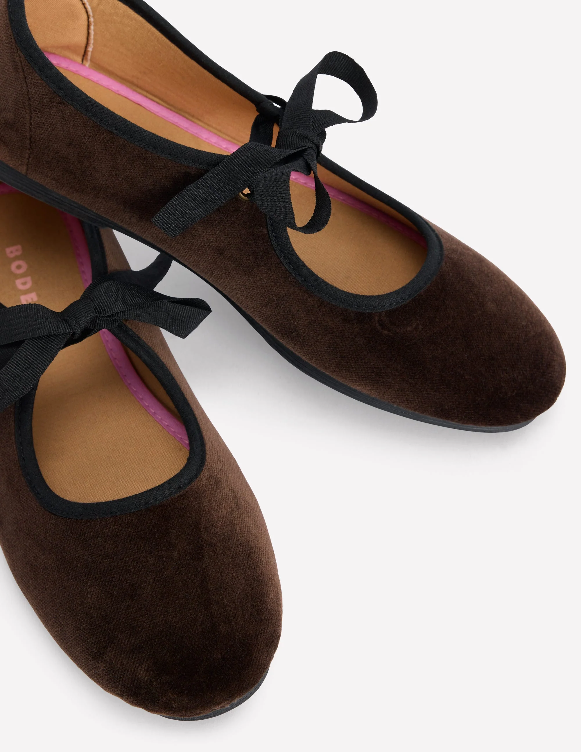 Flexible Mary Janes zum Schnüren-Schoko - Image 4