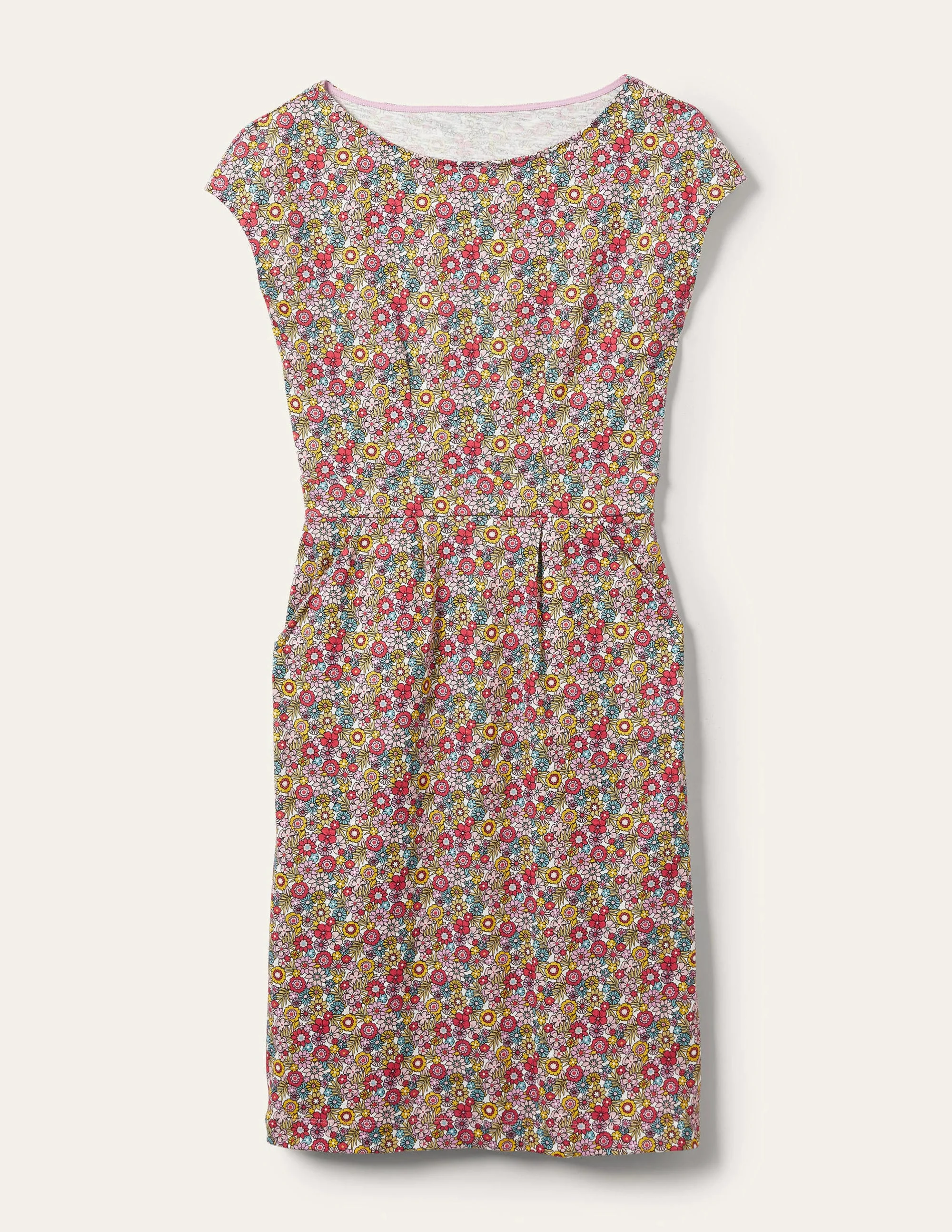 Florrie Jerseykleid-Bunt, Blütengarten - Image 9