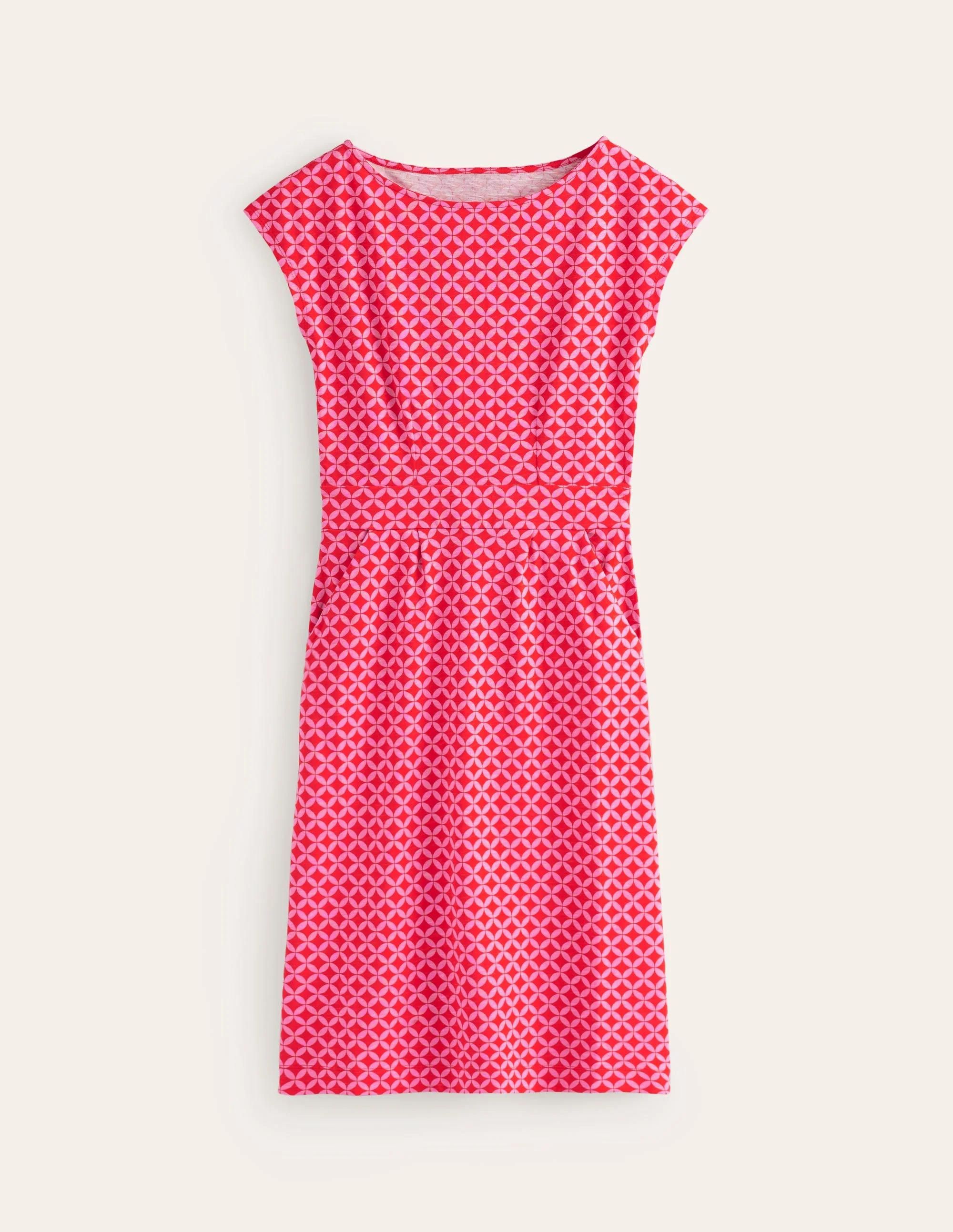 Florrie Jerseykleid-Flammenrot, Diamond Terrace - Image 6
