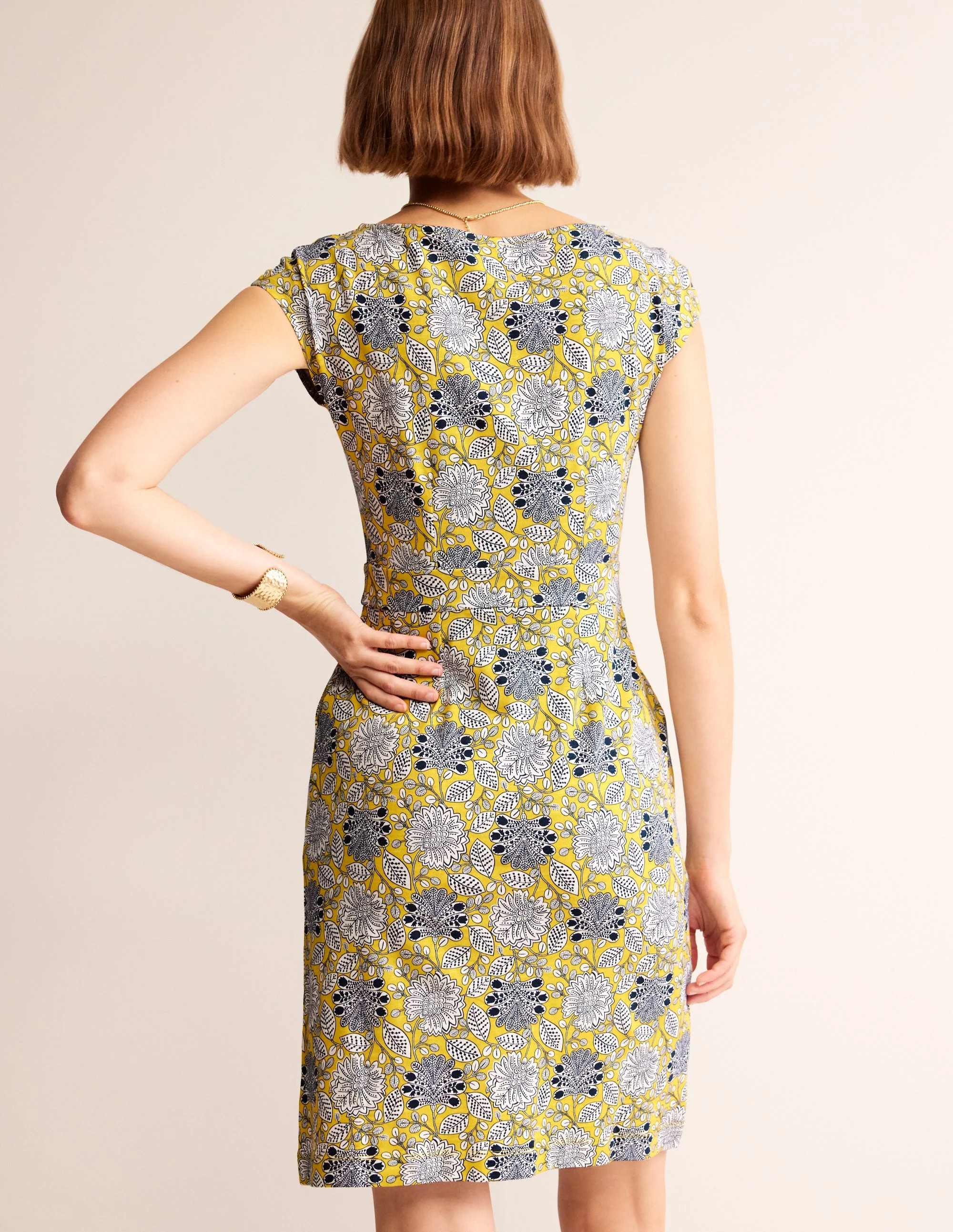 Florrie Jerseykleid-Maracuja, Gardenia Swirl - Image 3