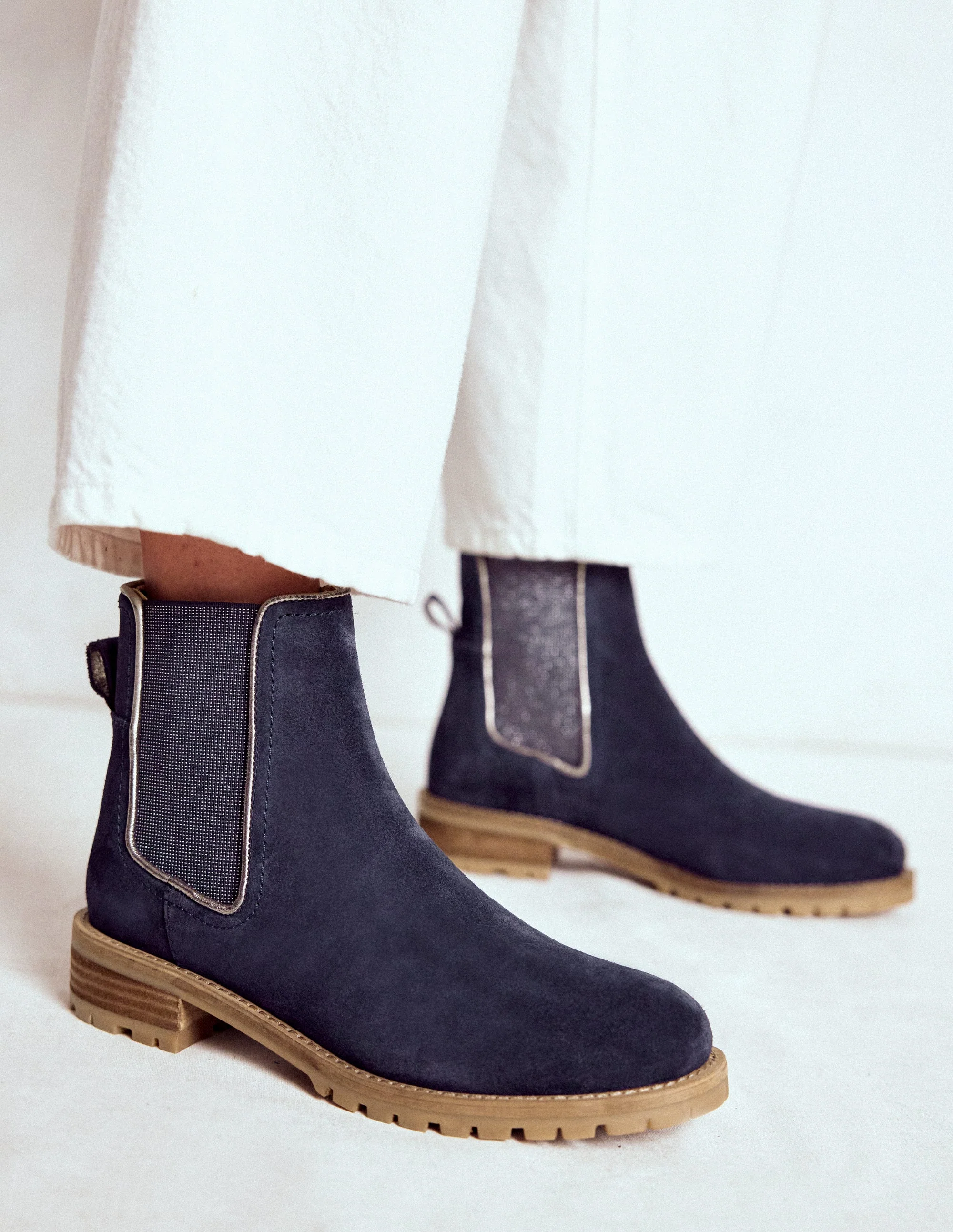 Freya Chelsea-Stiefel-Marineblau - Image 2