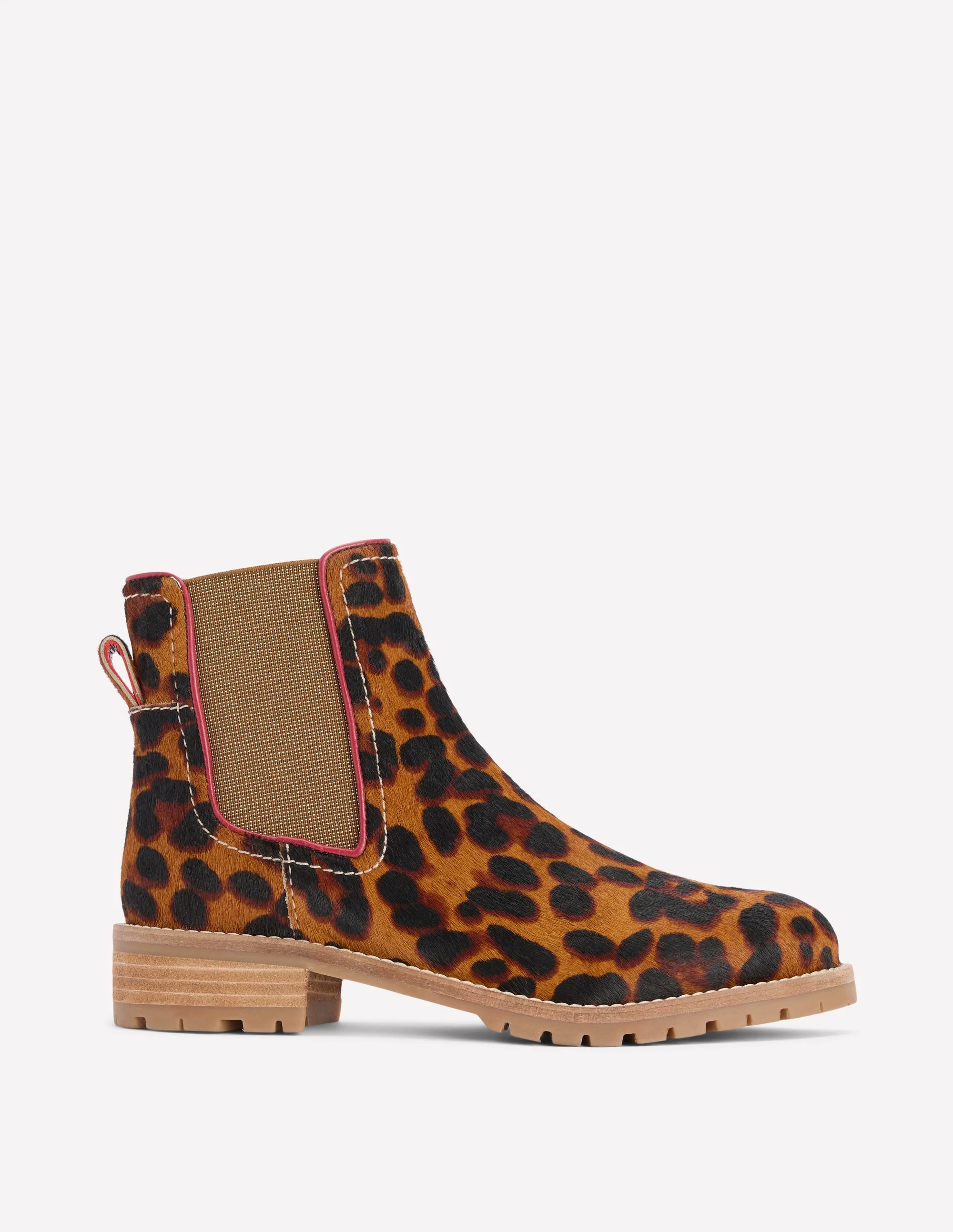 Freya Chelsea-Stiefel-Mohair, Leopardenmuster