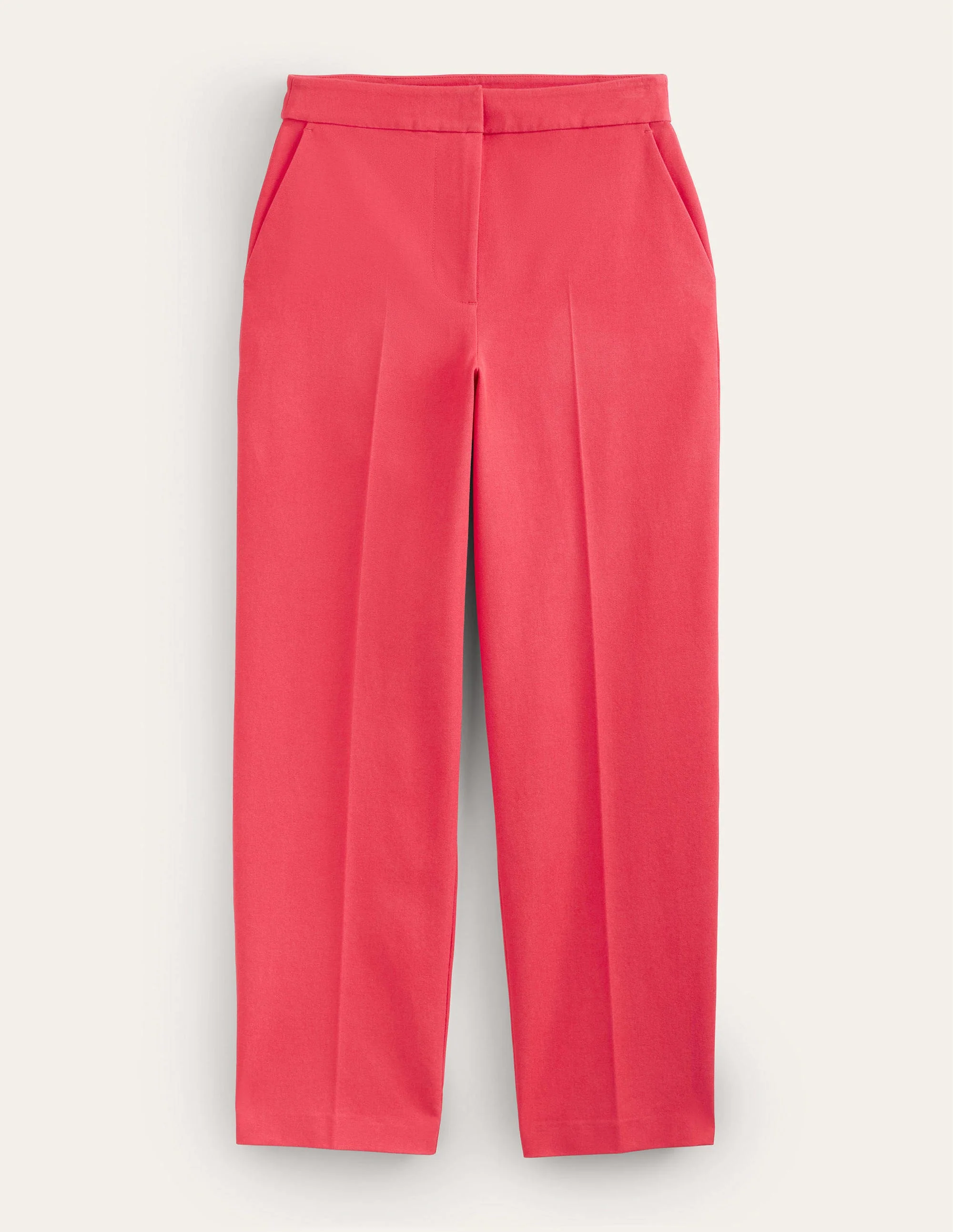 Gerade geschnittene Hose mit 2-Wege-Stretch-Kamelienpink - Image 6