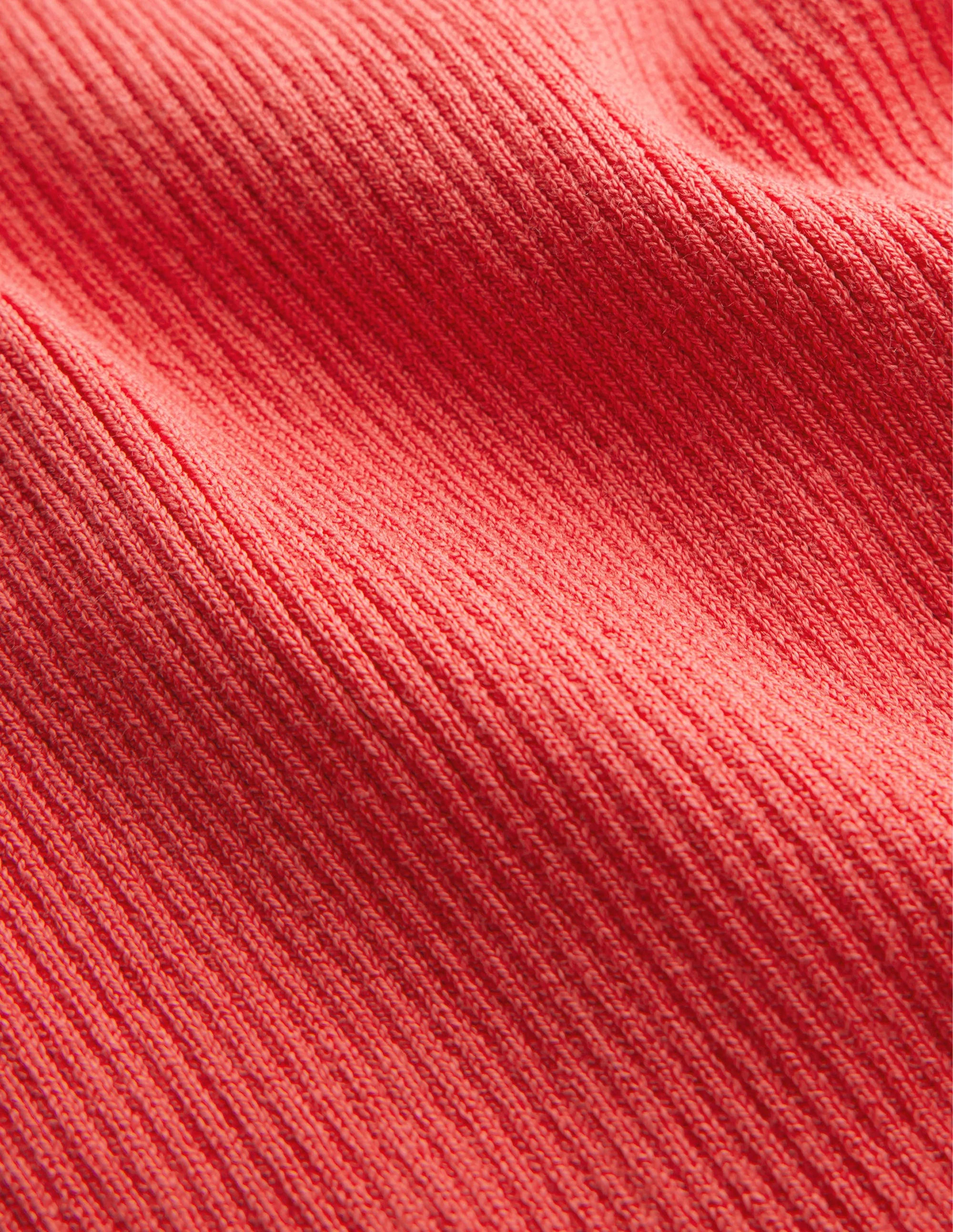 Geripptes Racer-Top-Korallenrosa - Image 6