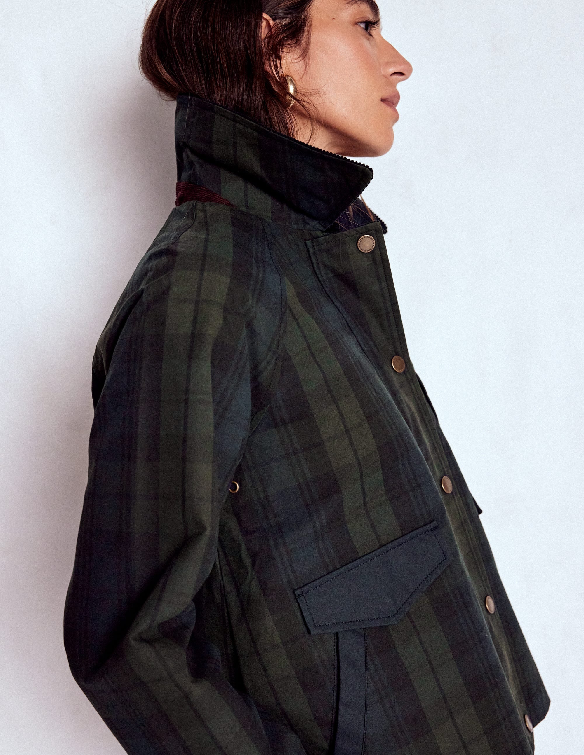 GEWACHSTE RAGLAN-JACKE-Blackwatch - Image 2