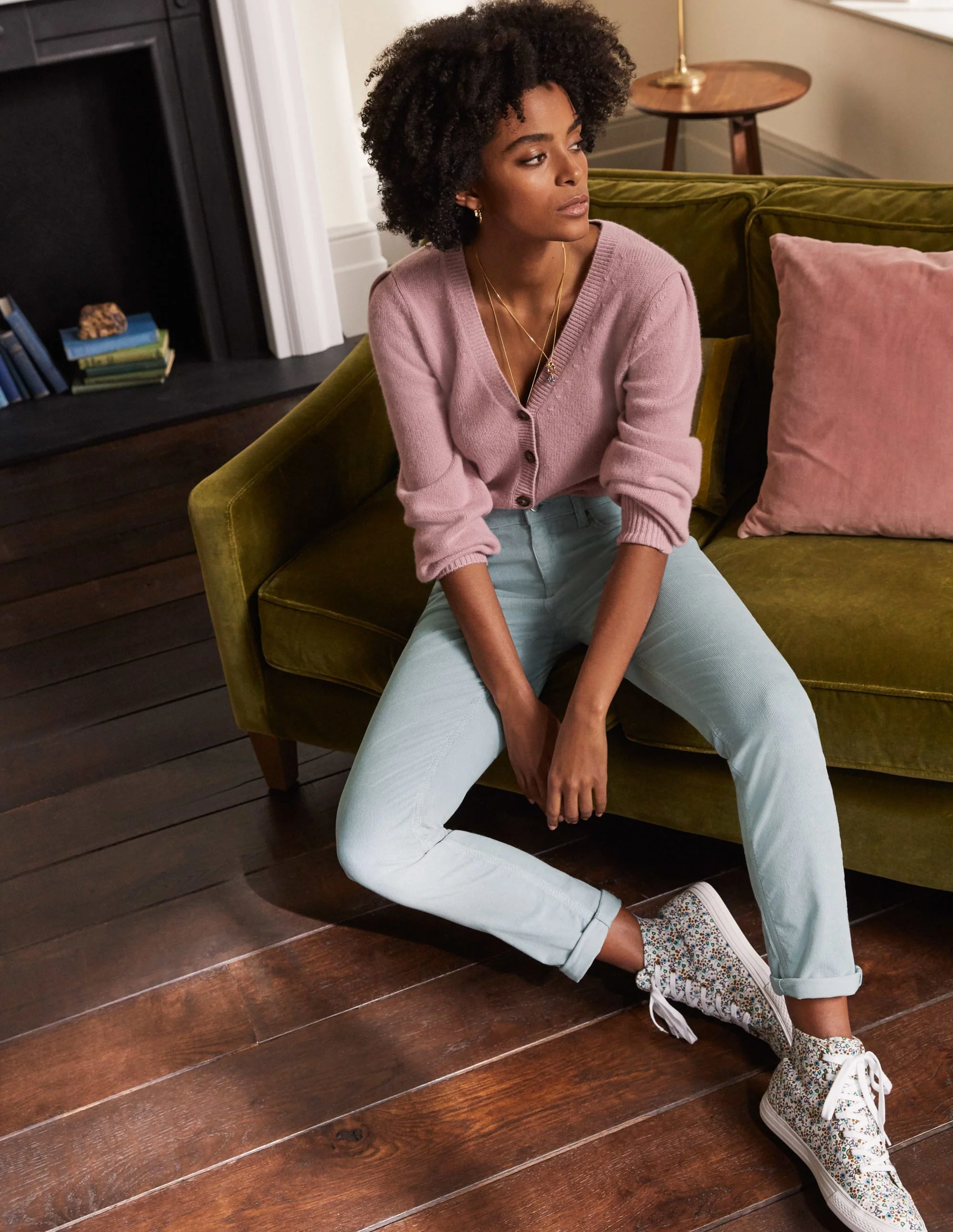 Girlfriend-Cordjeans-Kiesgrau - Image 4