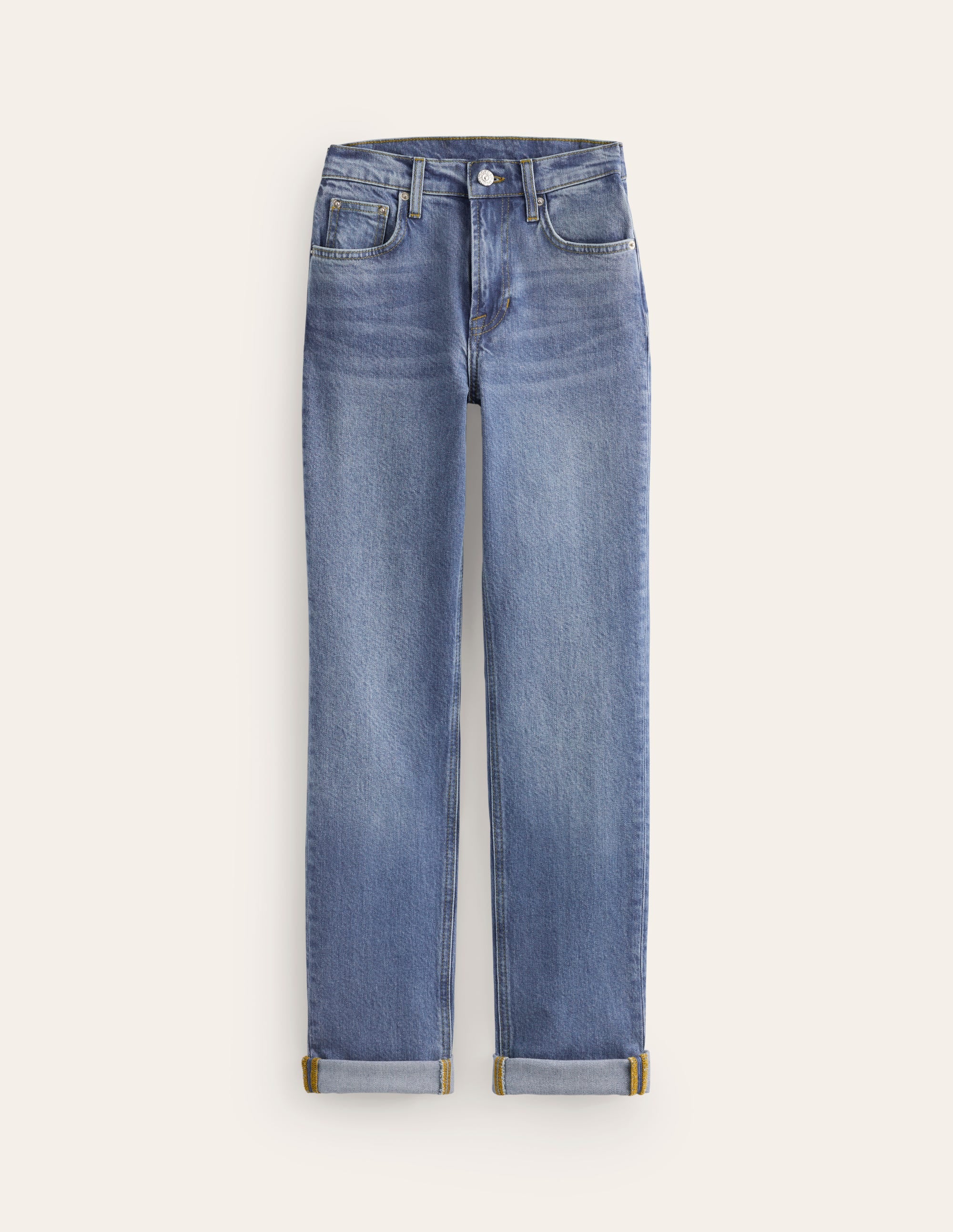 Girlfriend-Jeans-Ausgeblichene Optik - Image 8