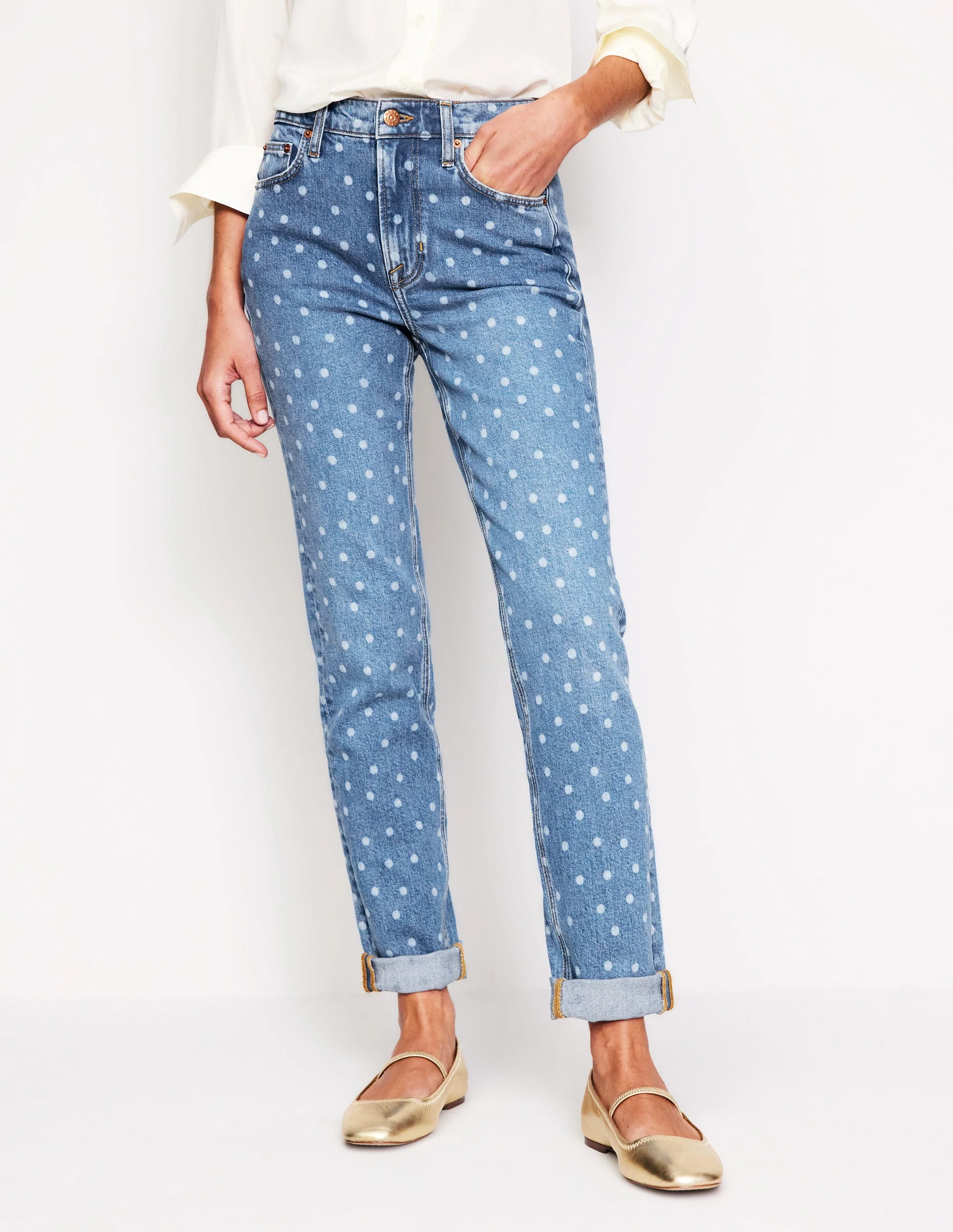 Girlfriend-Jeans-Laser-Punkt - Image 4