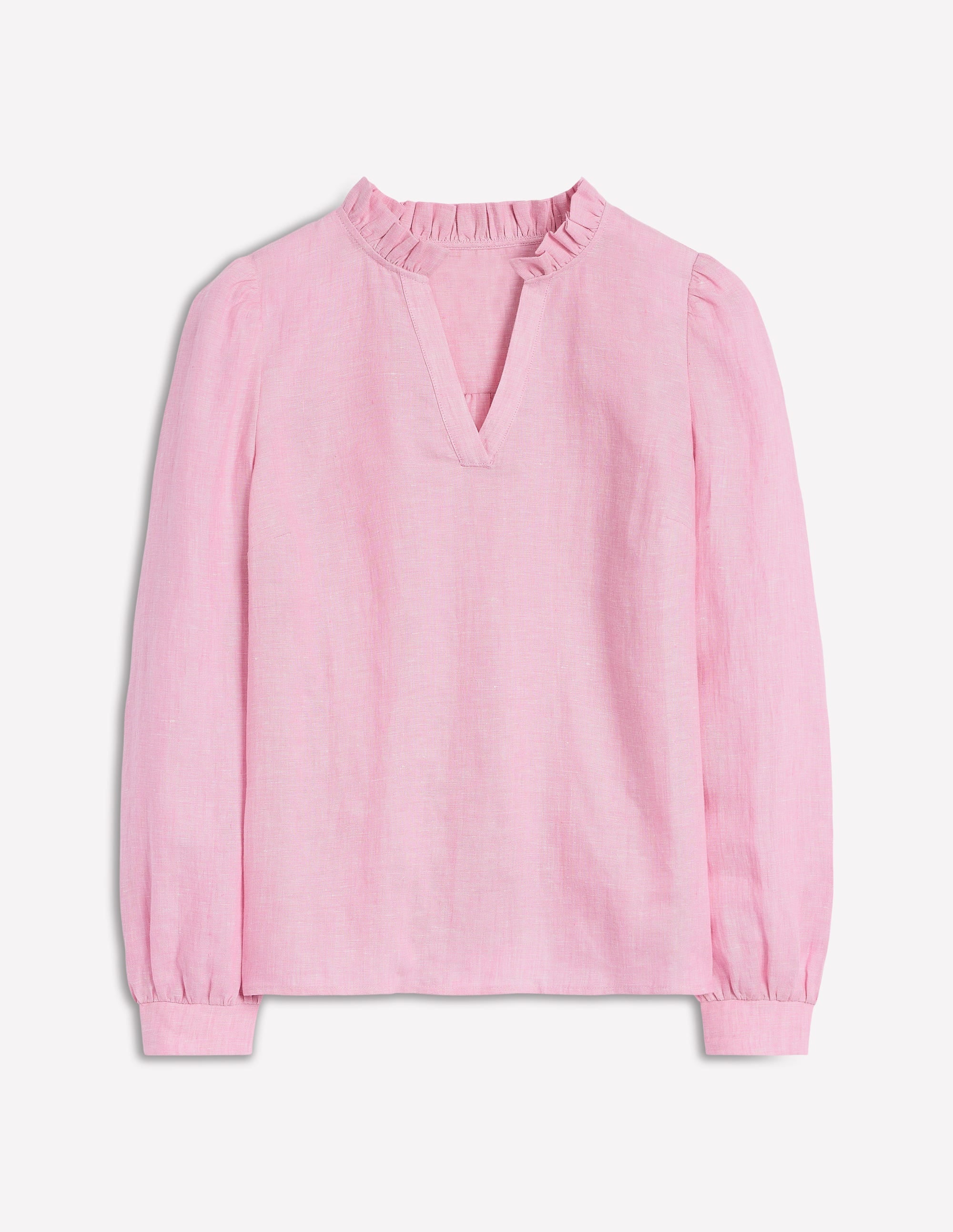 Grace Leinenoberteil-Wiesenrosa Chambray - Image 5