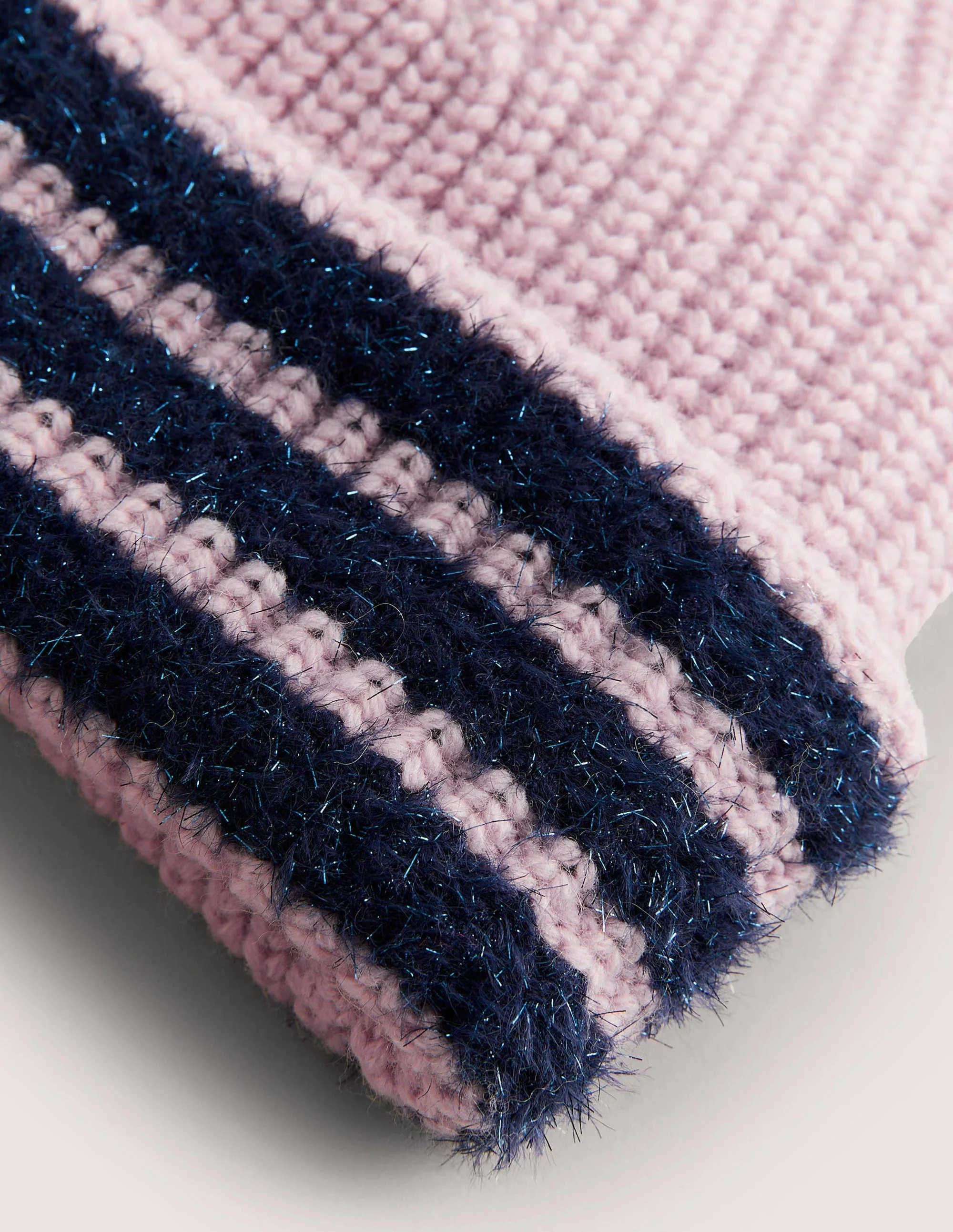 Grob gestrickte Mütze-Delfinrosa - Image 2