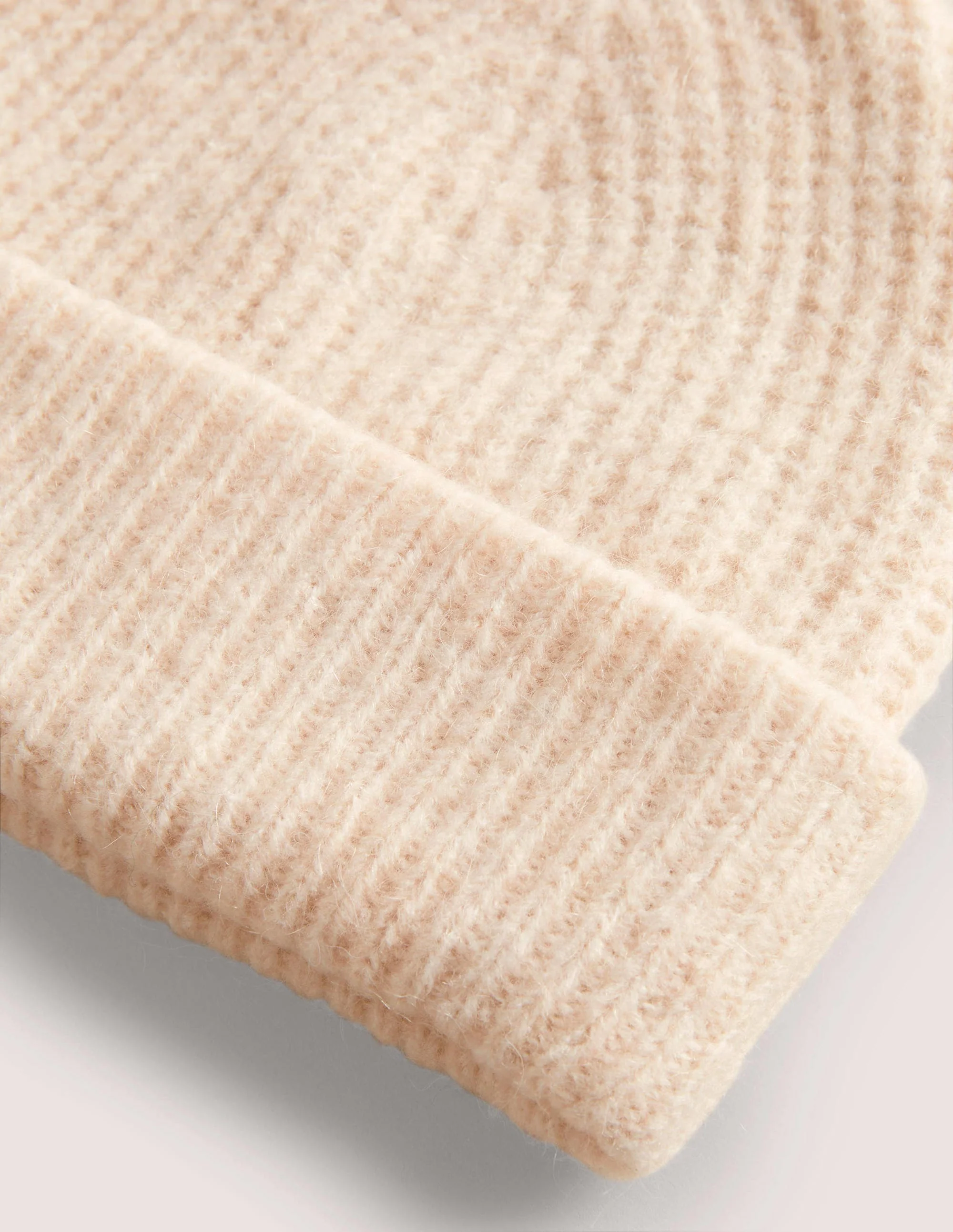Grob gestrickte Mütze-Seilbraun - Image 2