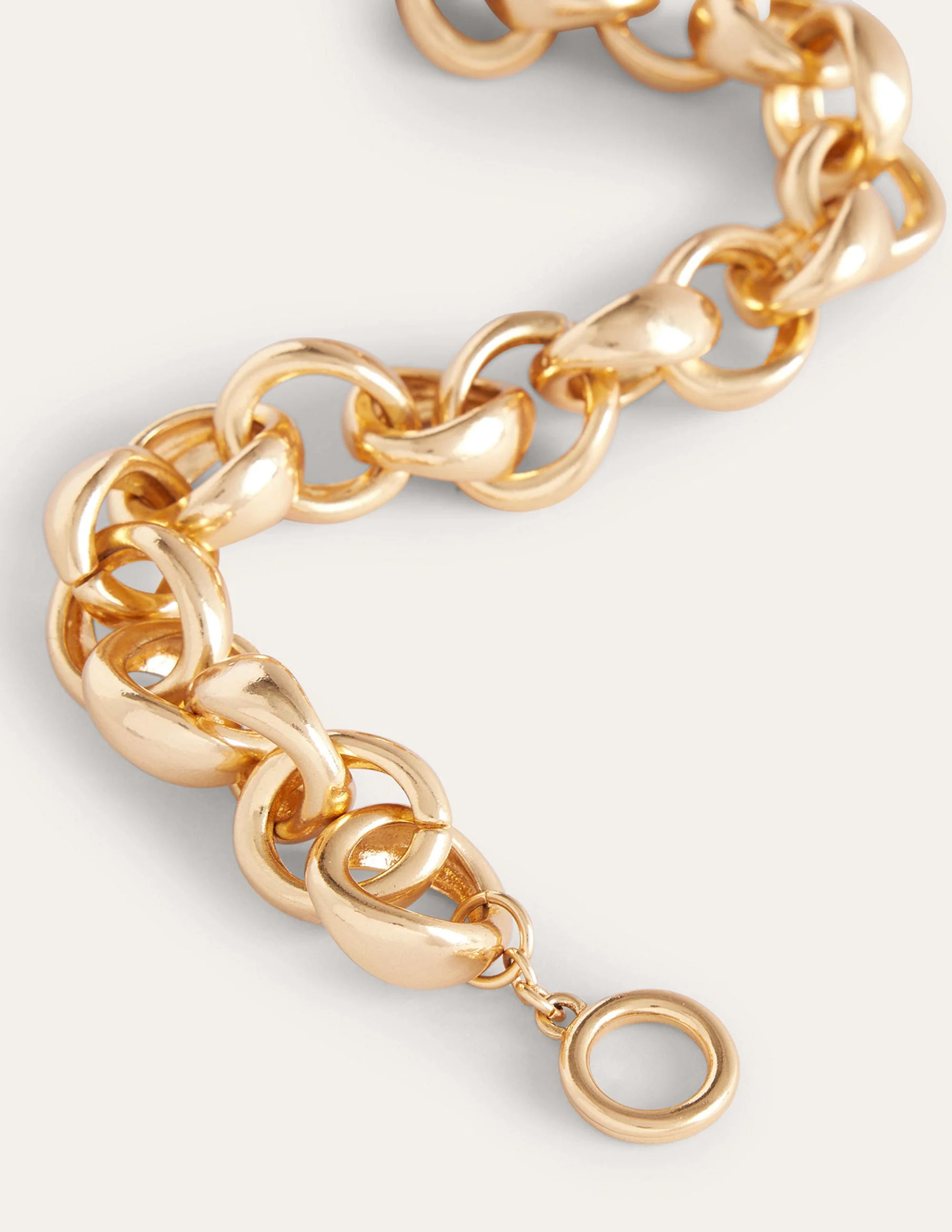 Grobgliedrige Halskette-Gold - Image 3