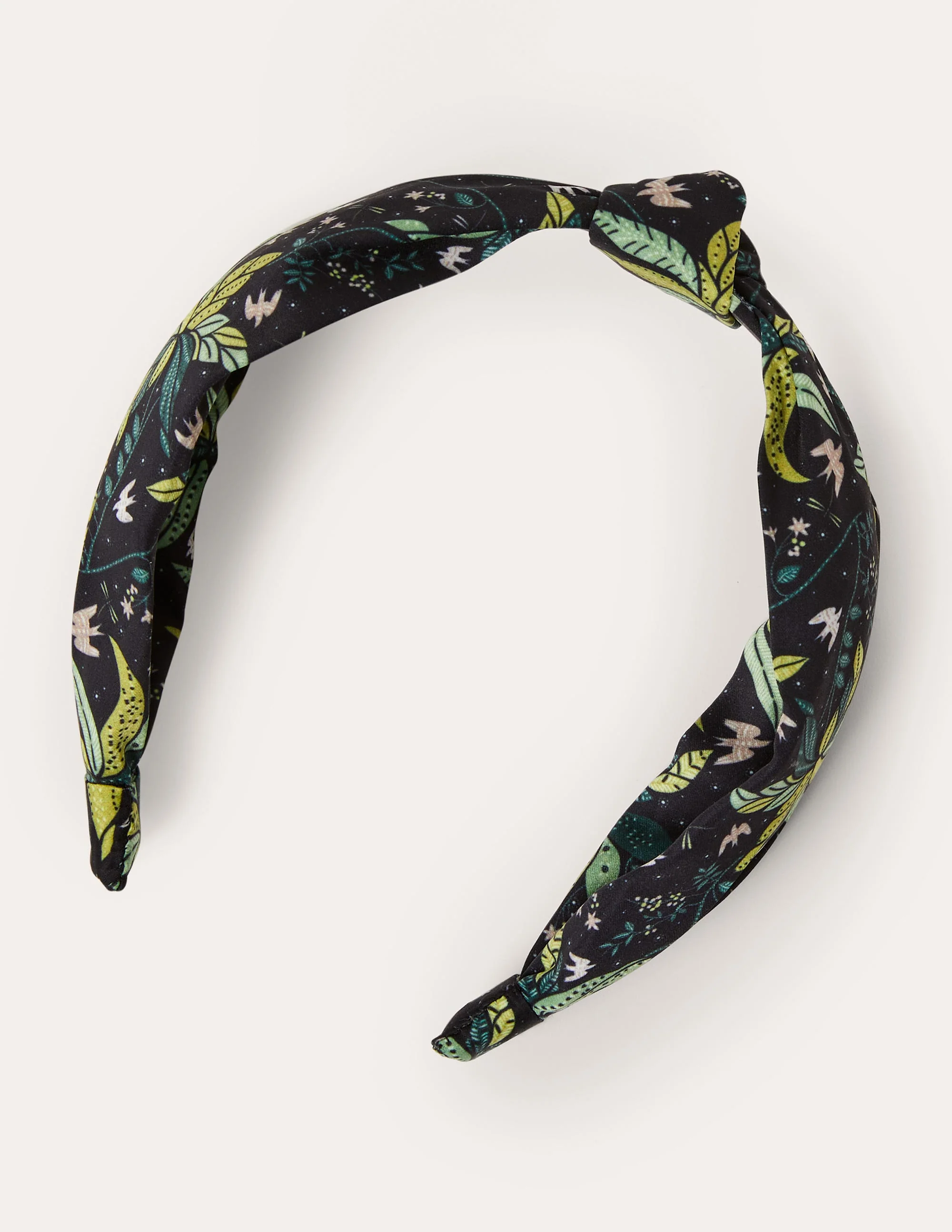 Haarband mit Knoten-Schwarz, Orientalisches Muster - Image 3