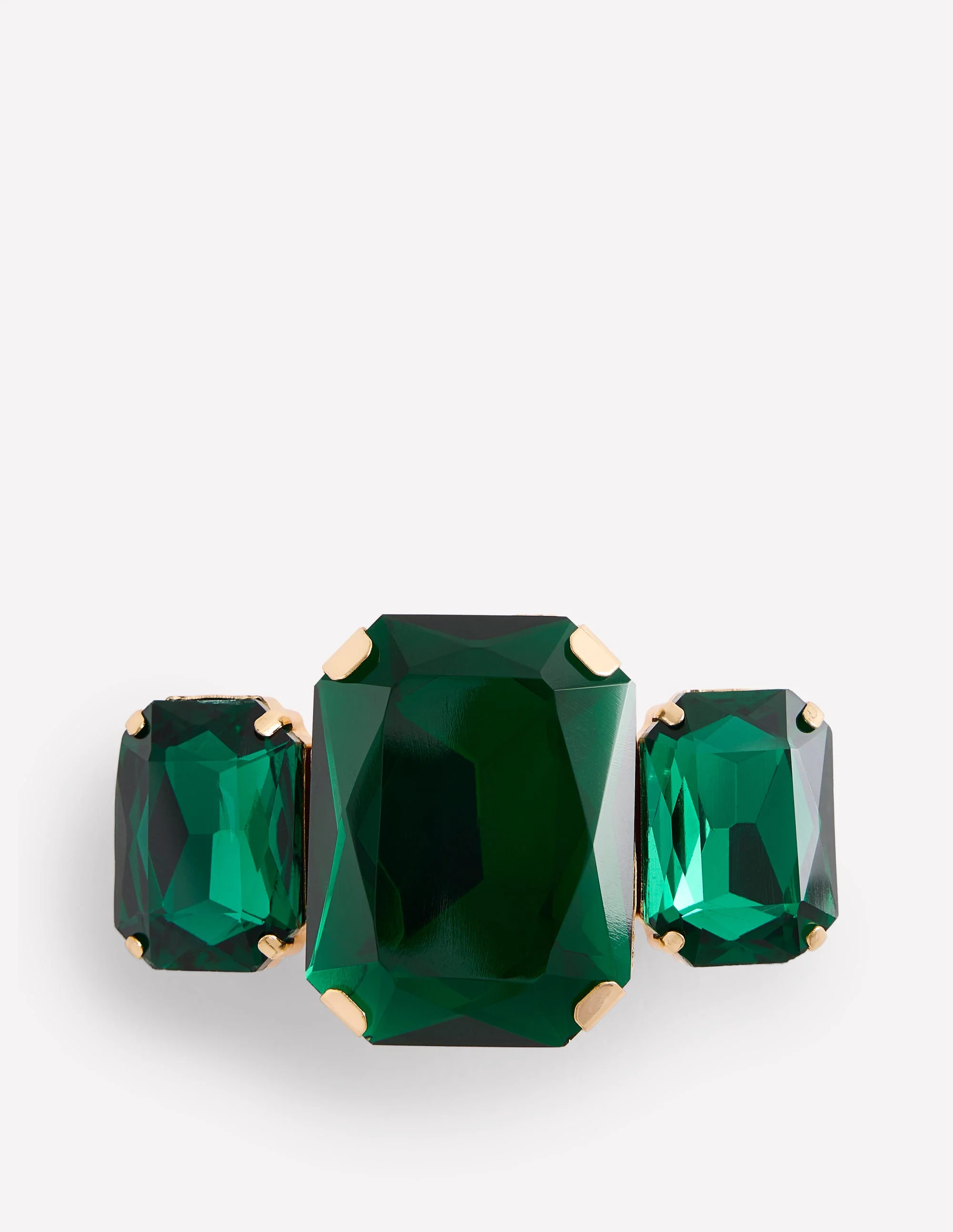 Haarspange mit großem Schmuckstein-Aquamarine - Image 2