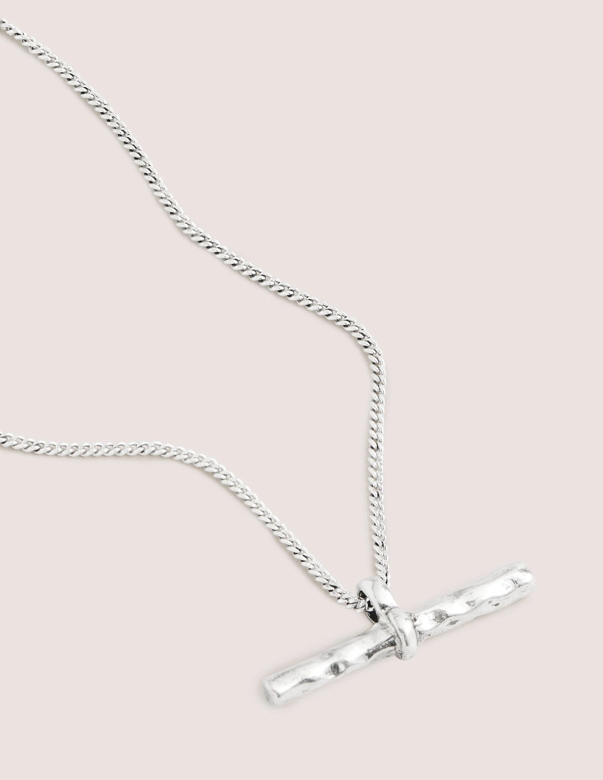 Halskette mit T-Steg-Silber - Image 2