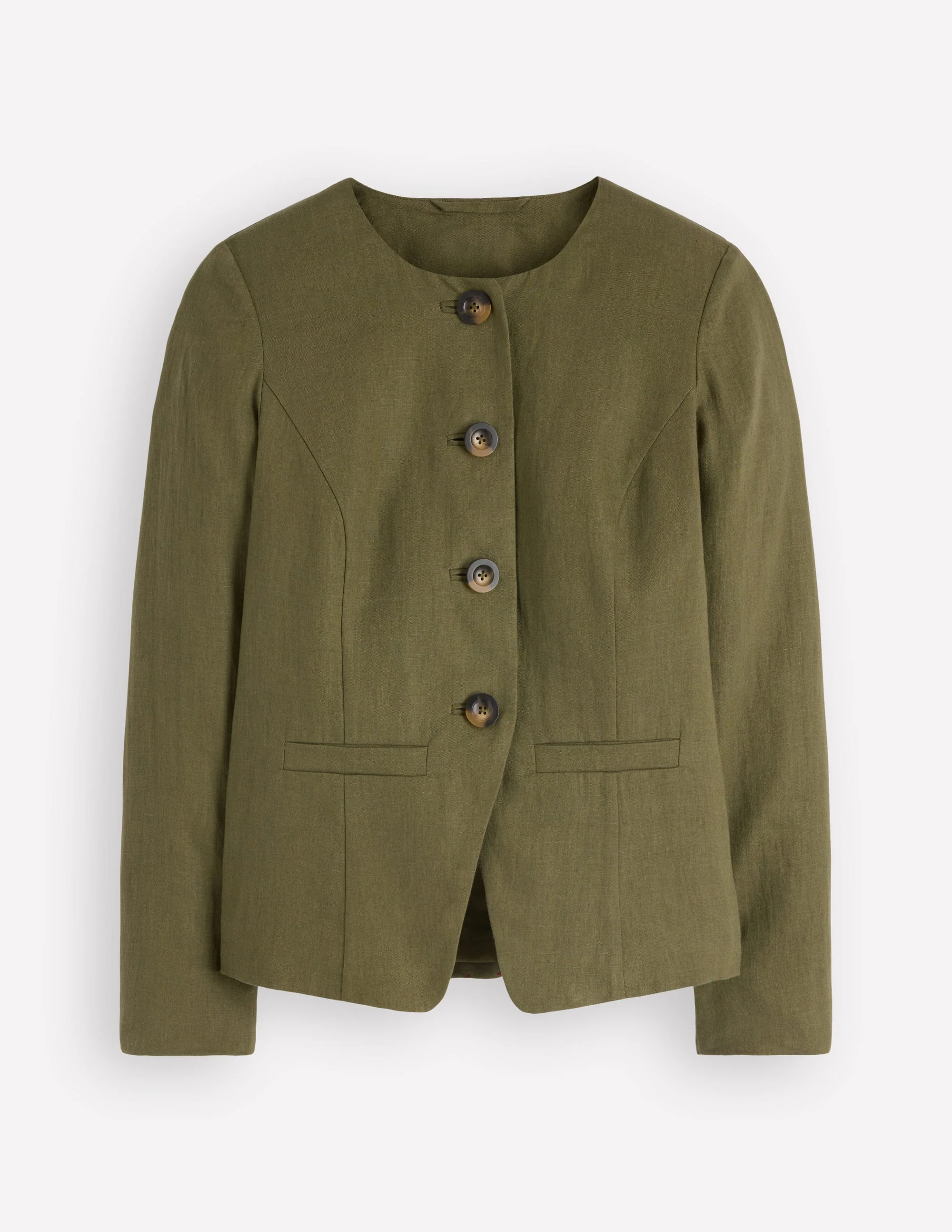 Hampstead Leinenblazer-Waldgrün - Image 6