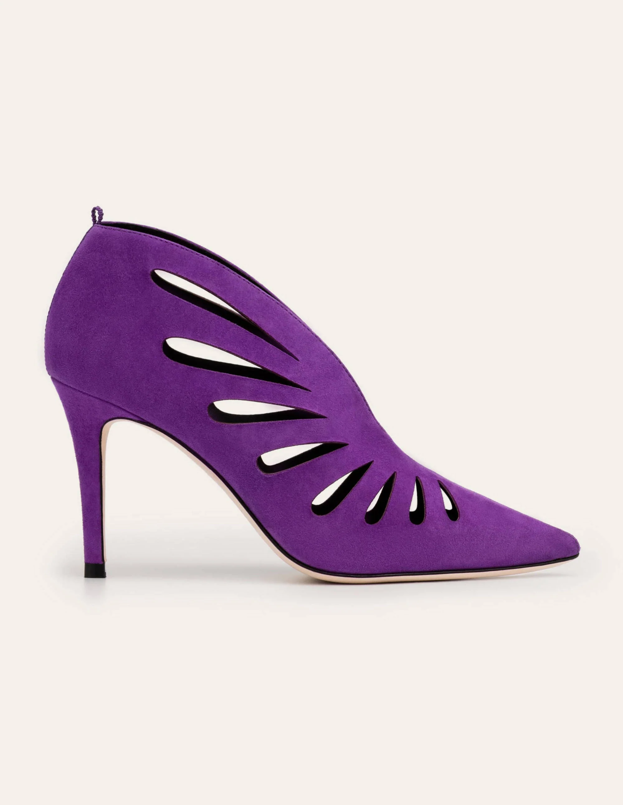 Hampton High-Heel-Stiefeletten-Violett - Image 3