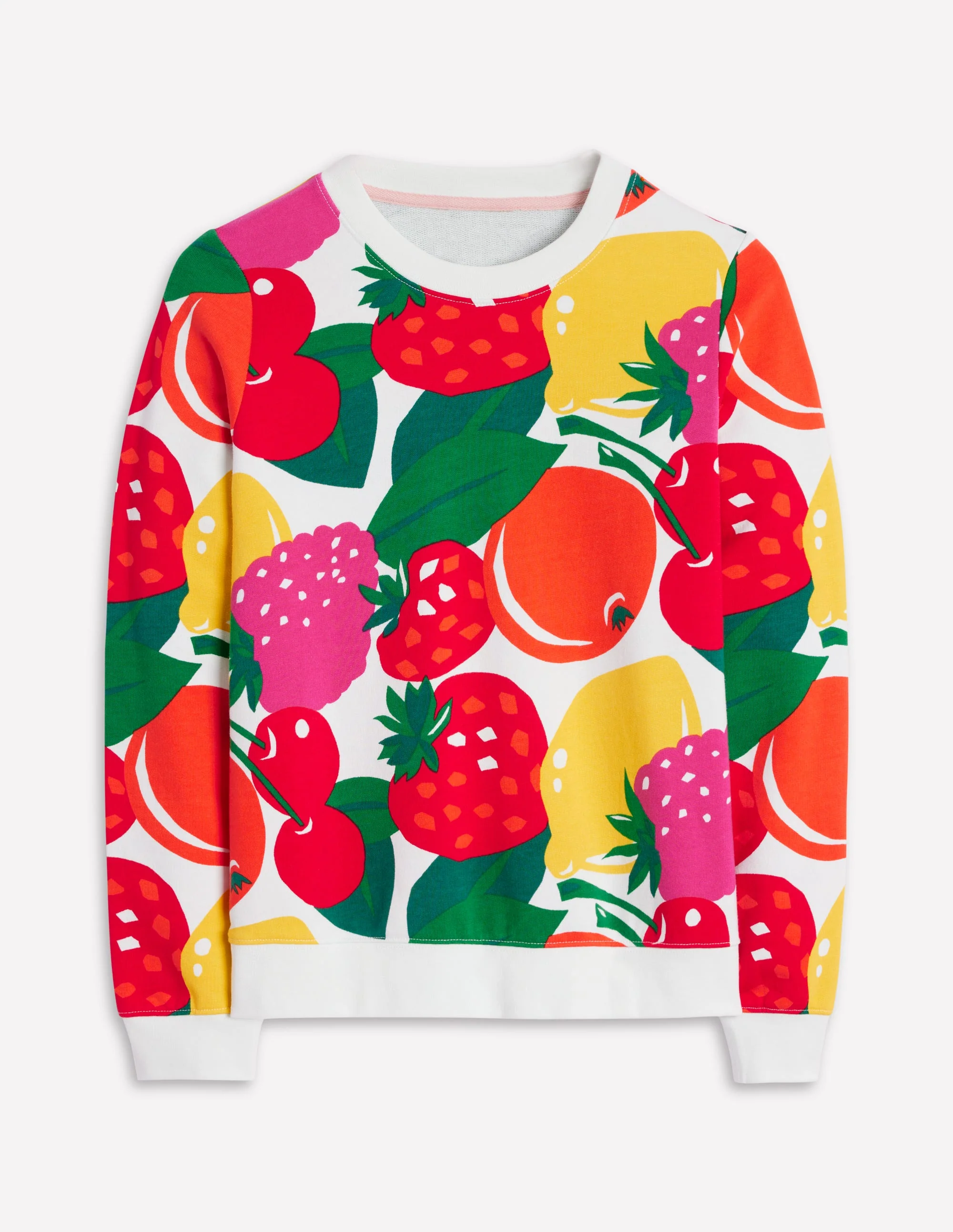 Hannah Sweatshirt mit Print-Bunt, Sommerfrüchte - Image 5